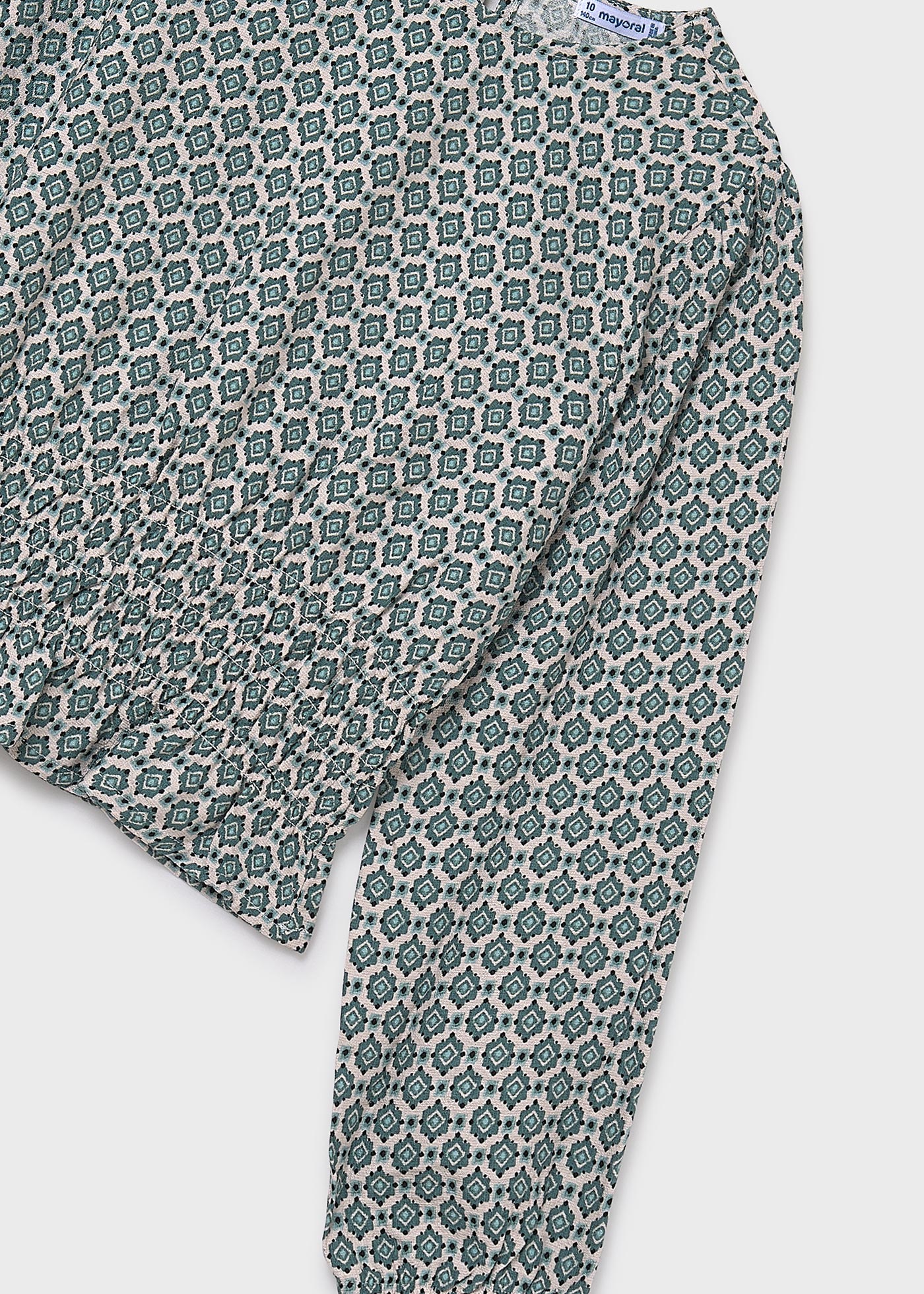 Girls printed blouse