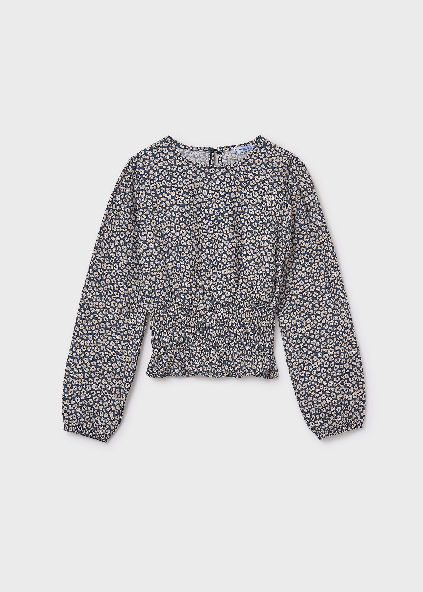 Bluse gemustert Teenager Mädchen