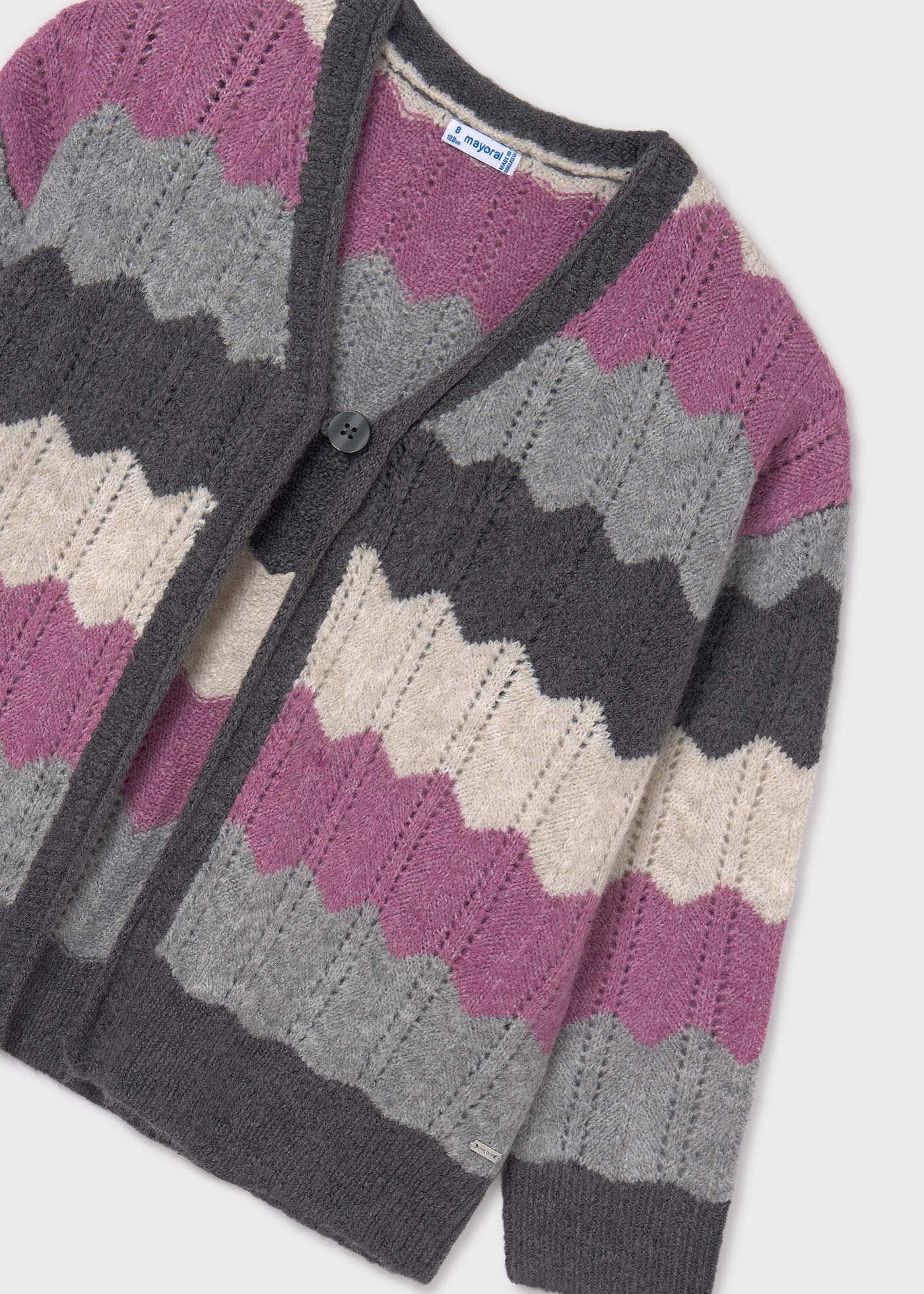 cardigan zigzag ragazza