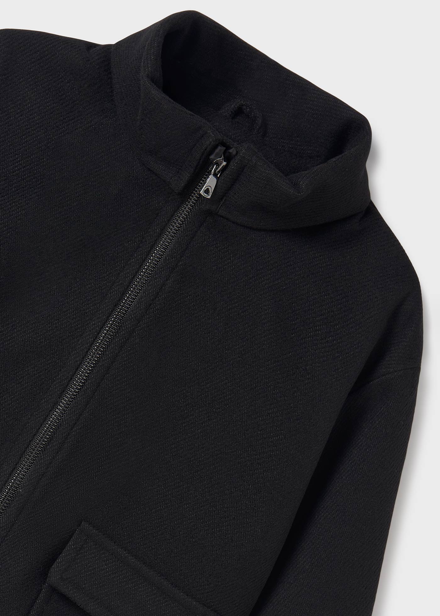 Палто с цип за момиче