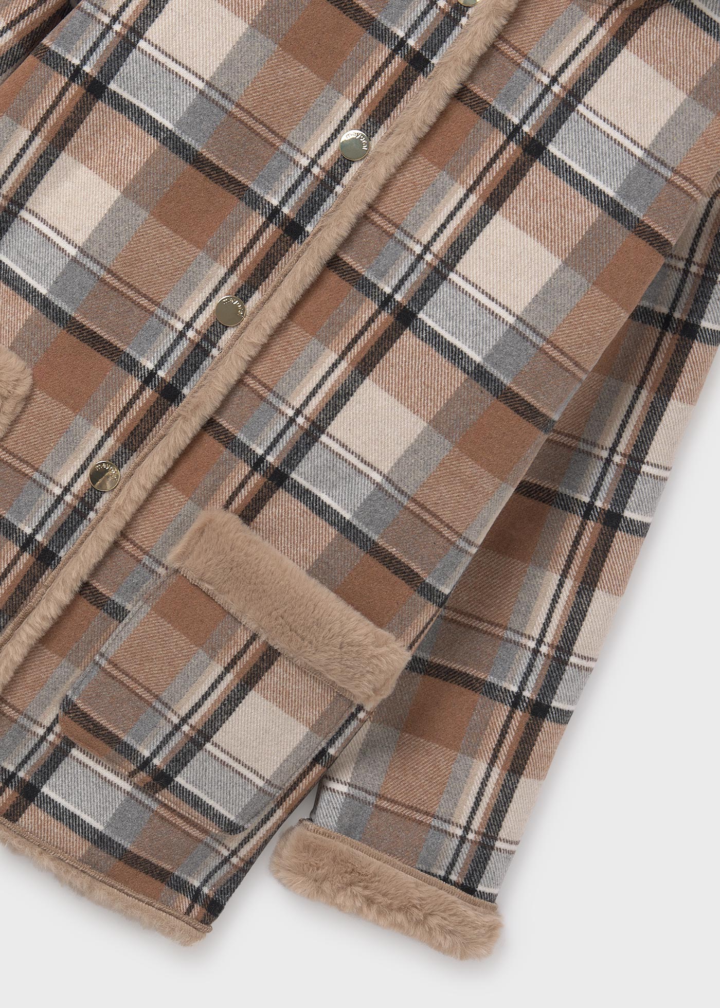 Casaco dupla face rapariga