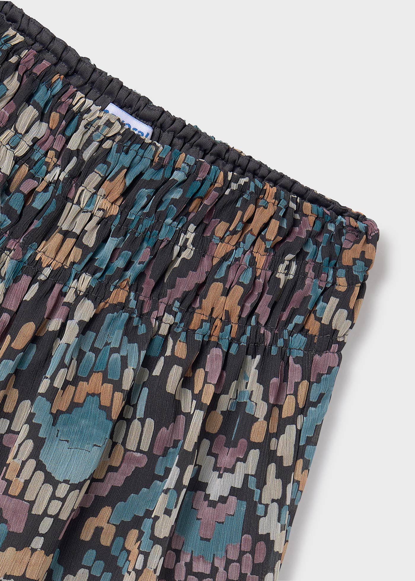 Gonna pantalone stampata ragazza