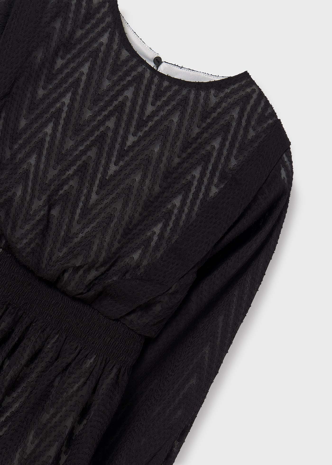 Vestito chiffon fantasia ragazza