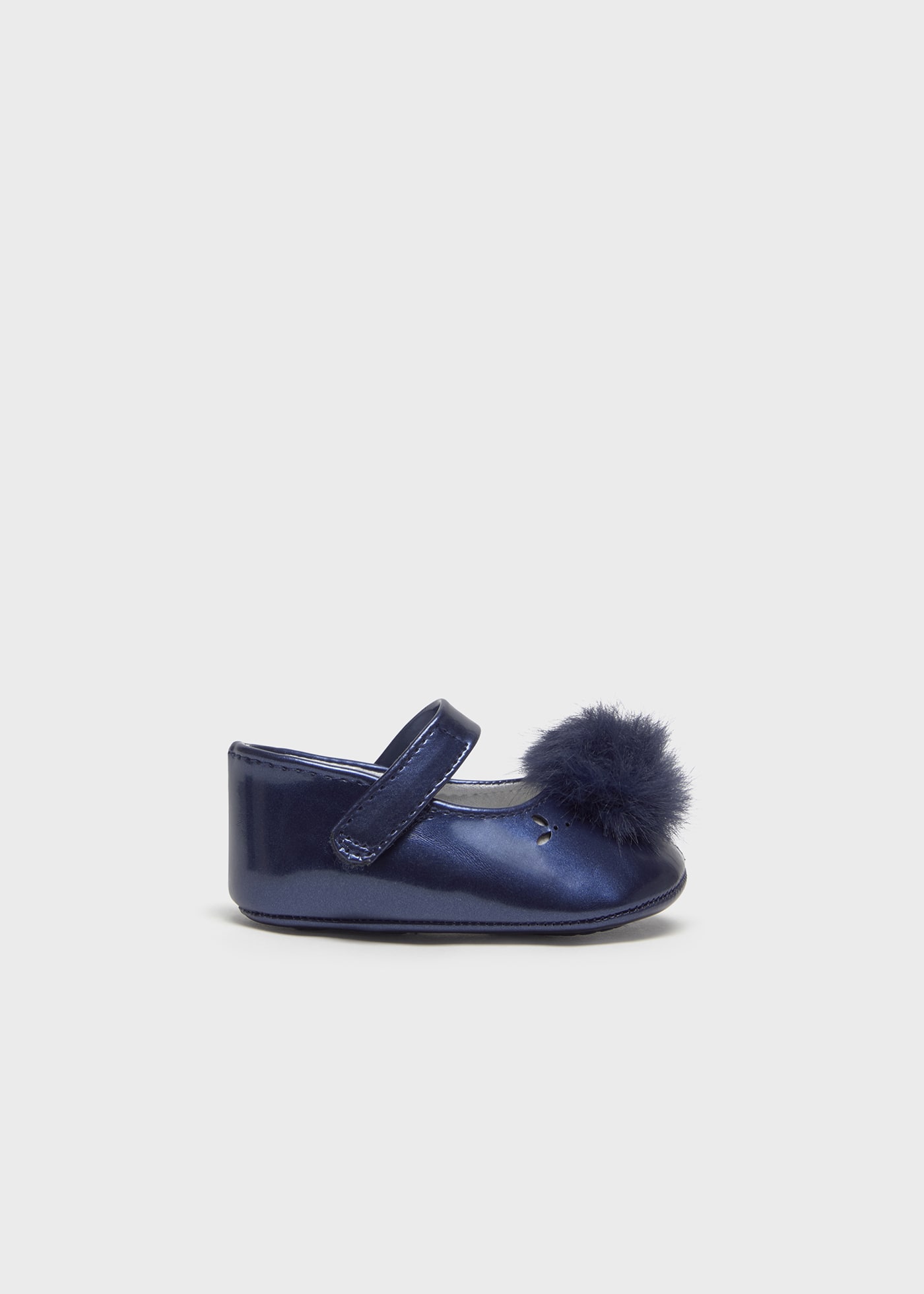 Ballerines à pompon nouveau-né