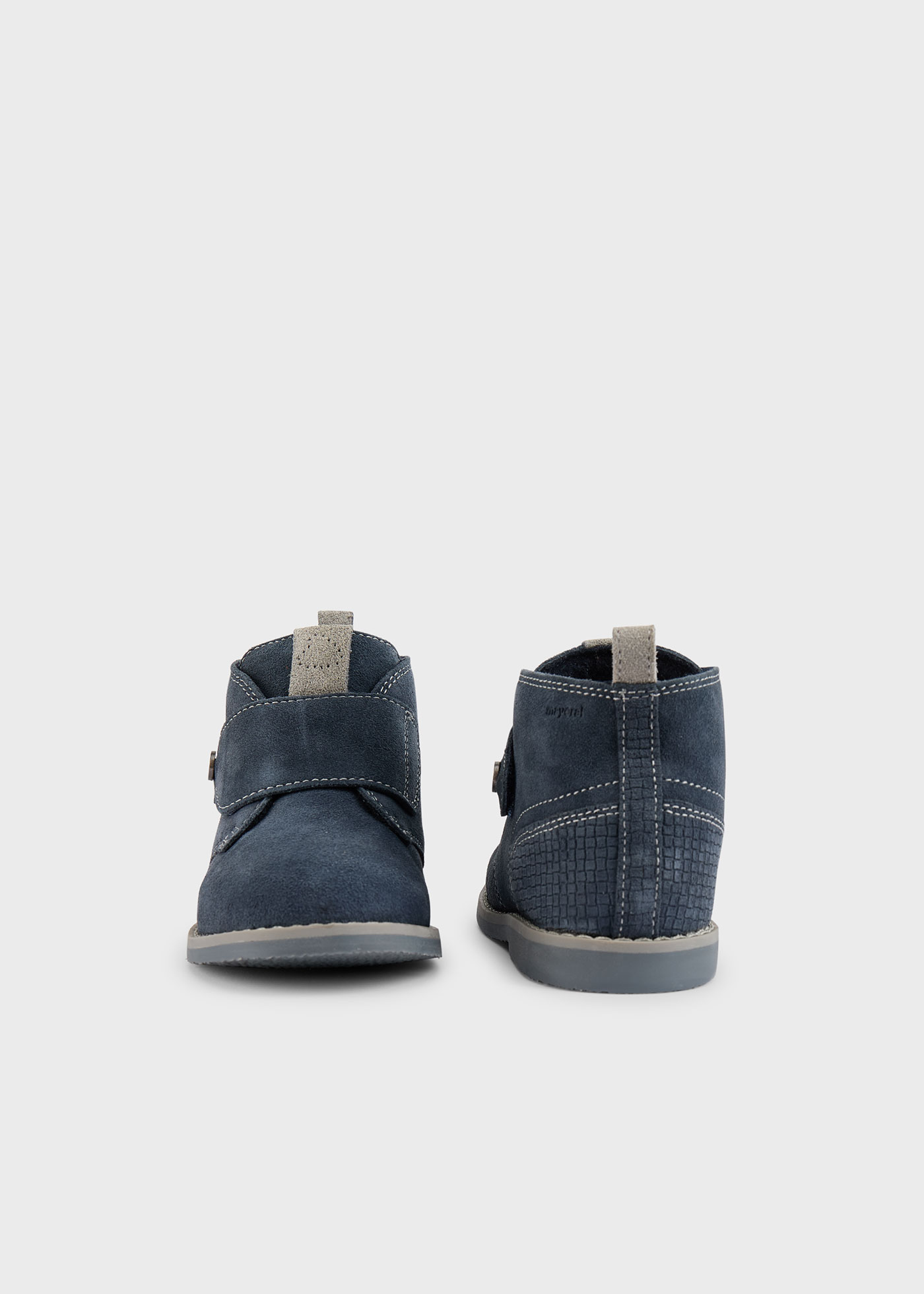 Stivaletti crosta di pelle bambino