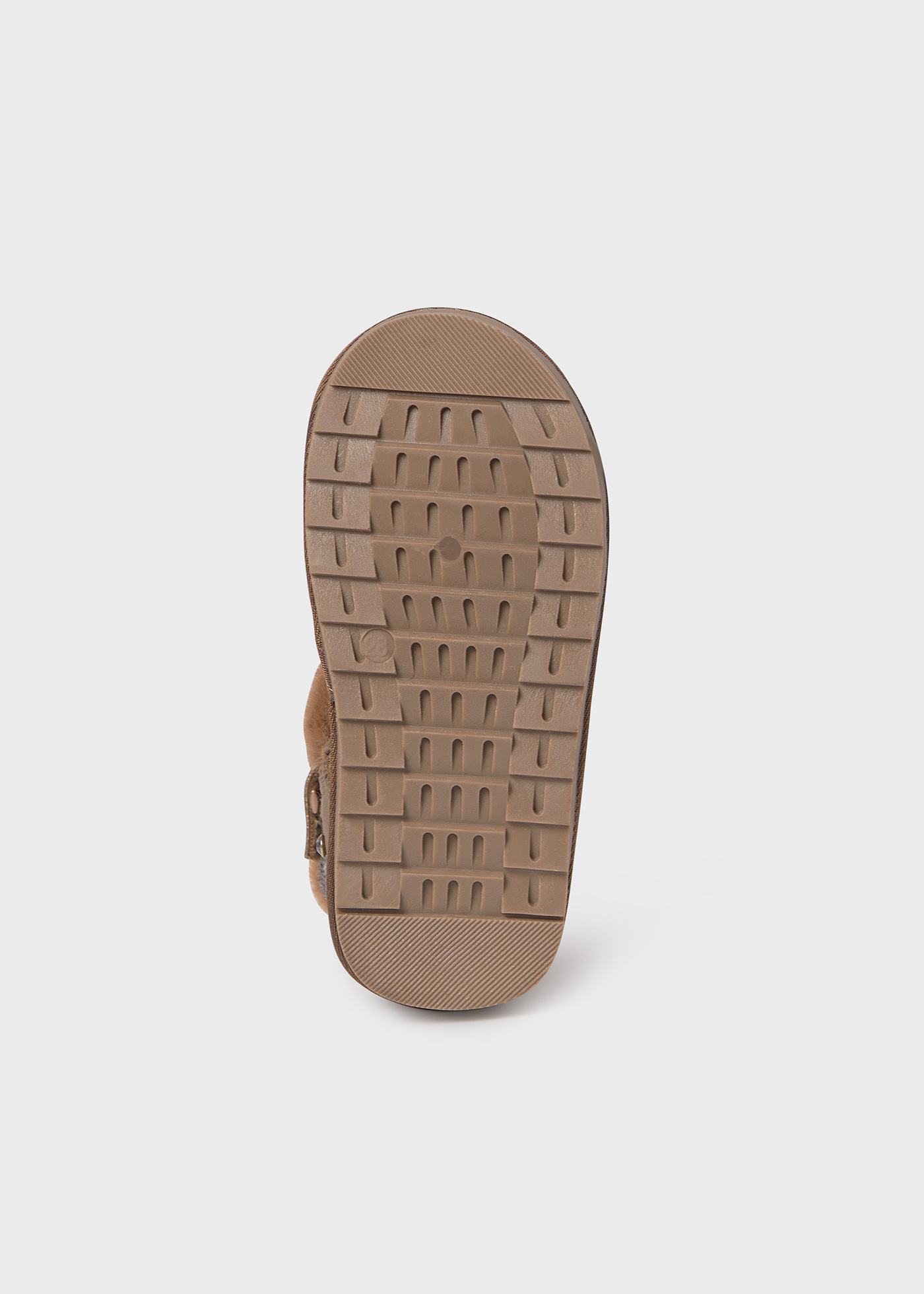 Stivaletti effetto metallizzati lustrini bambina