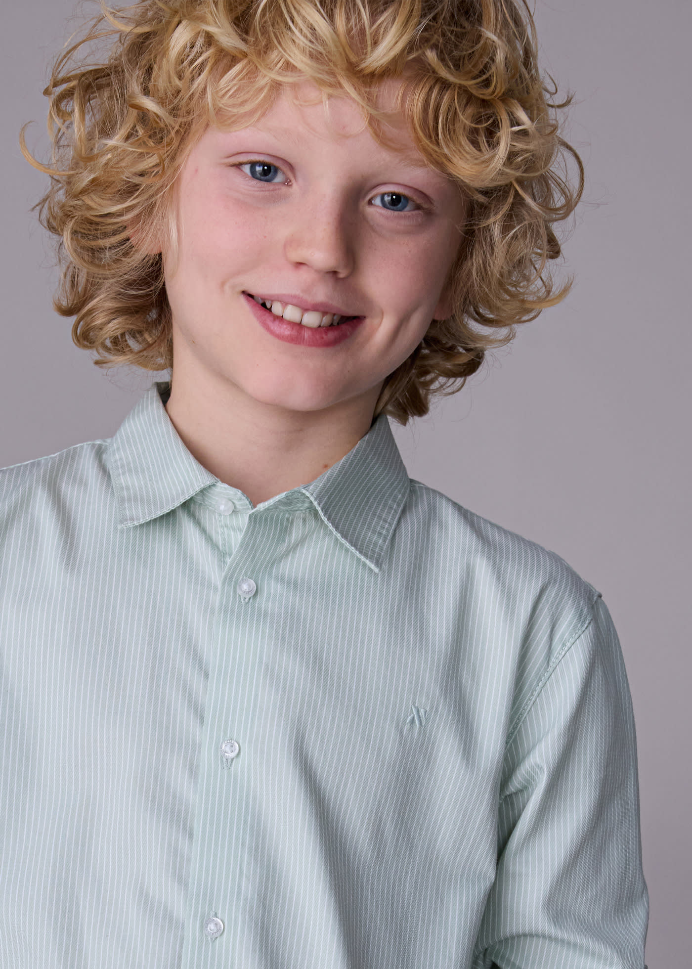Hemd Basic Teenager Jungen