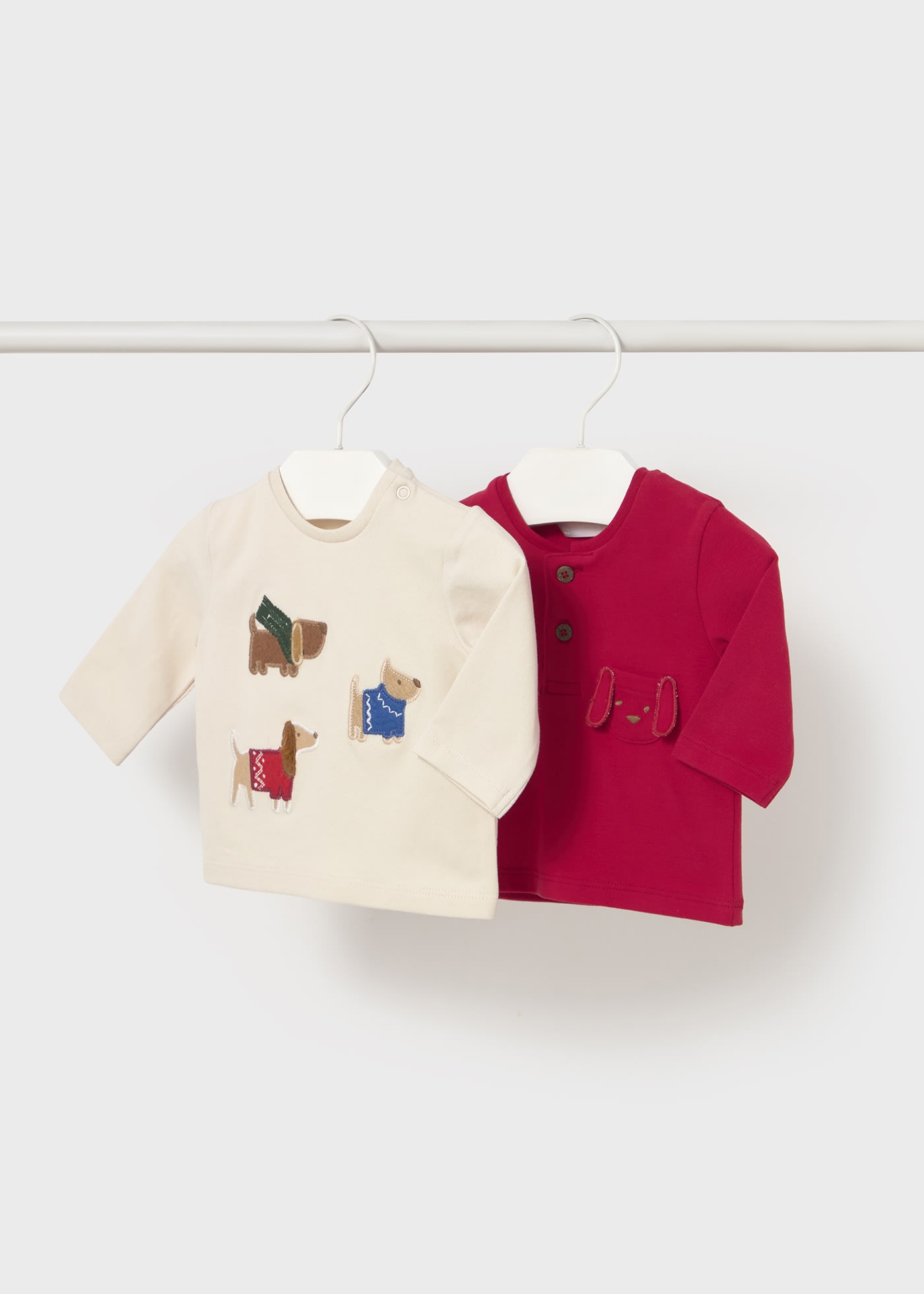 Set 2 camisetas recién nacido