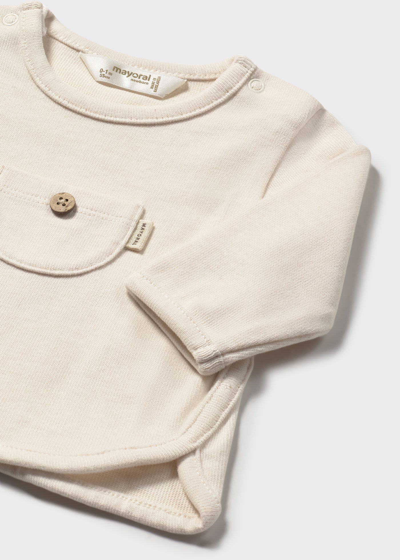 Newborn Boy T-Shirt with Pocket