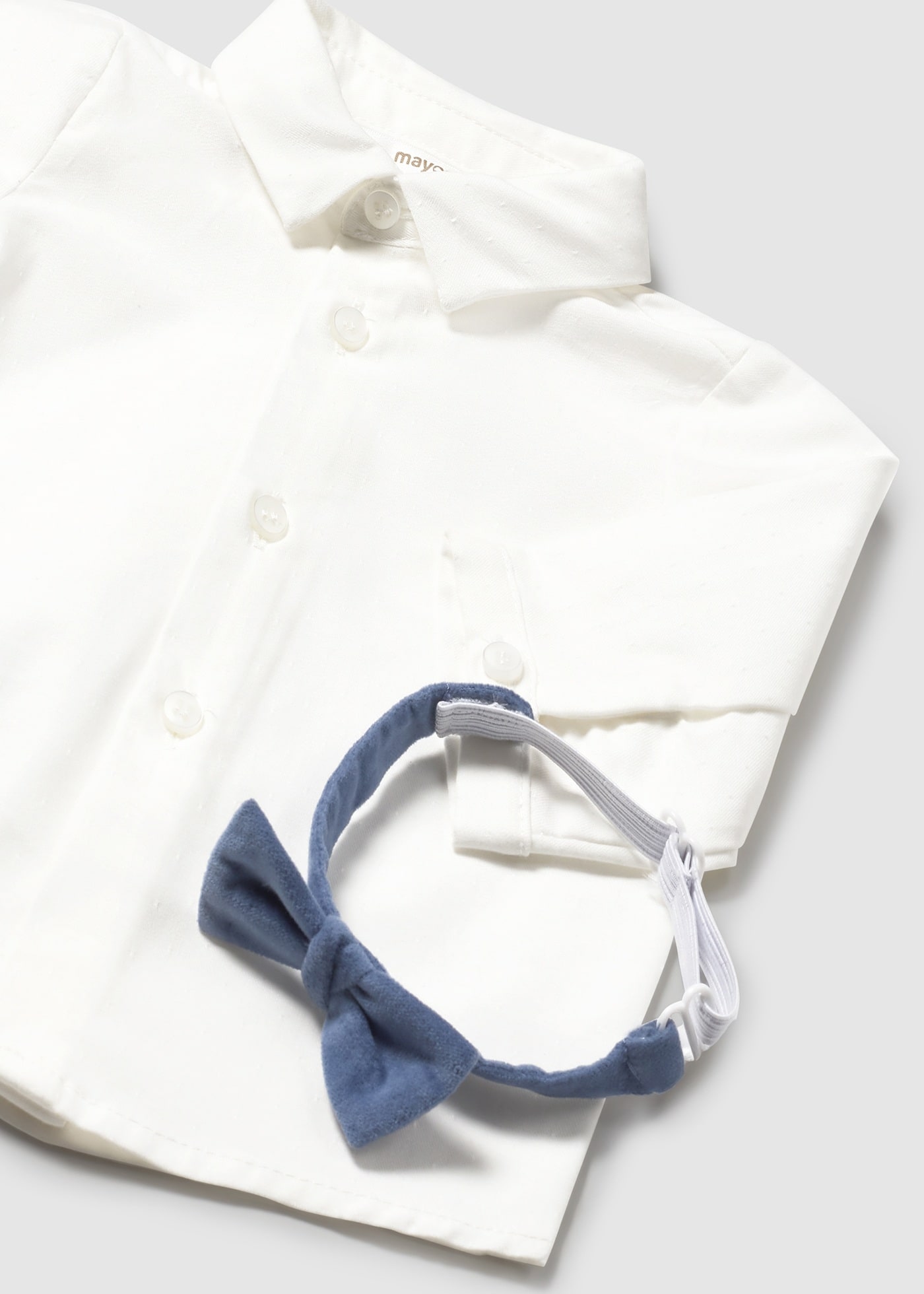 Newborn shirt with bow tie