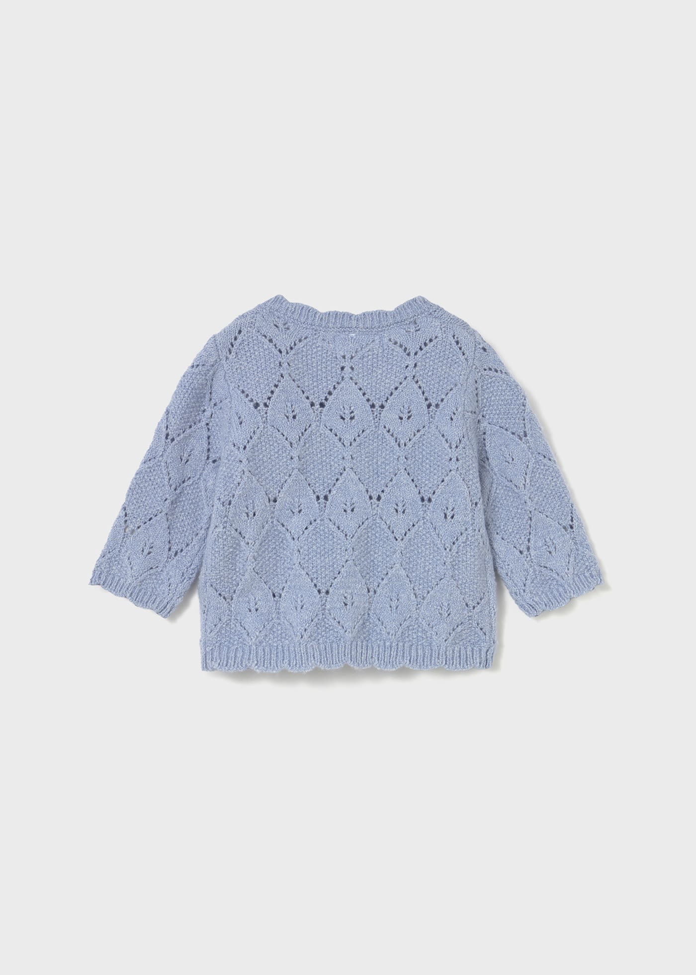 Sweterek trykotowy dla noworodka