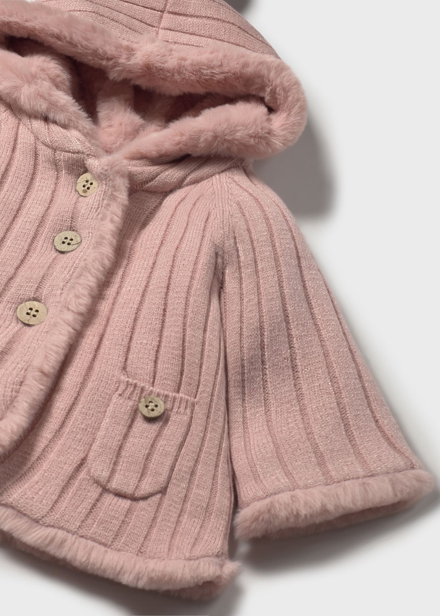 Fell-Strickjacke Neugeborene