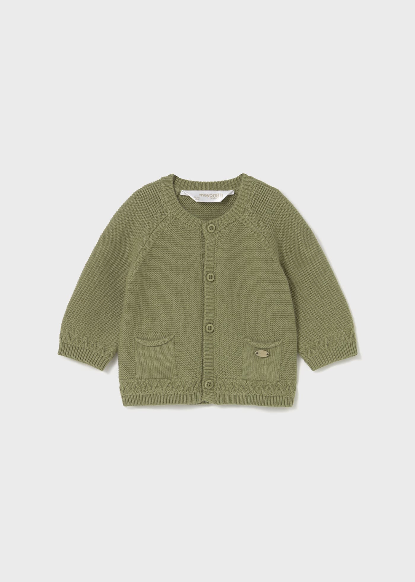 Jacheta tip cardigan nou-nascut