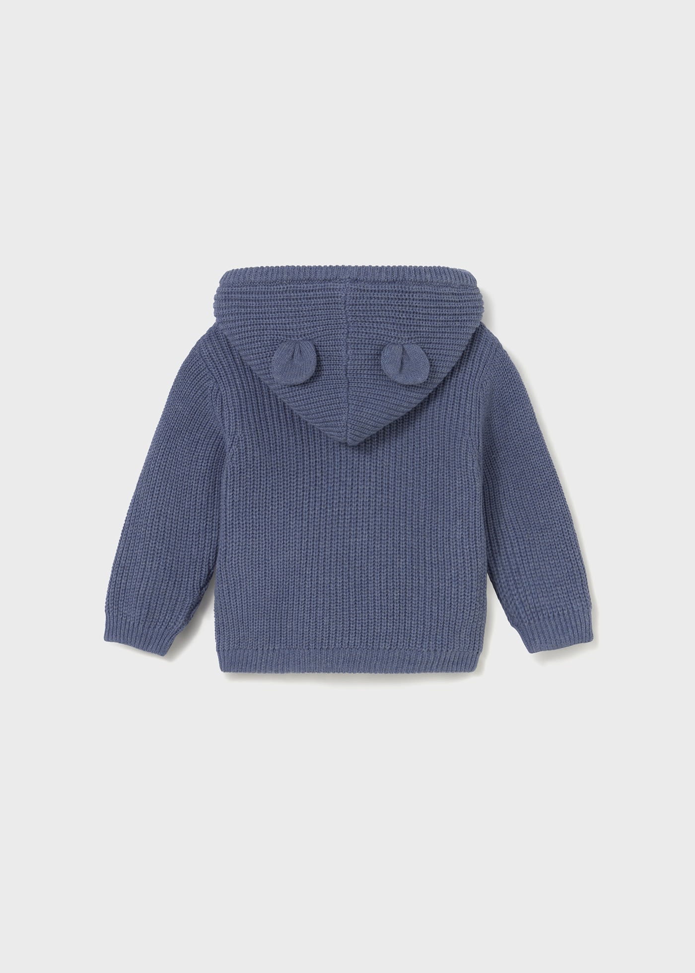 Giacca in maglia orecchie neonato