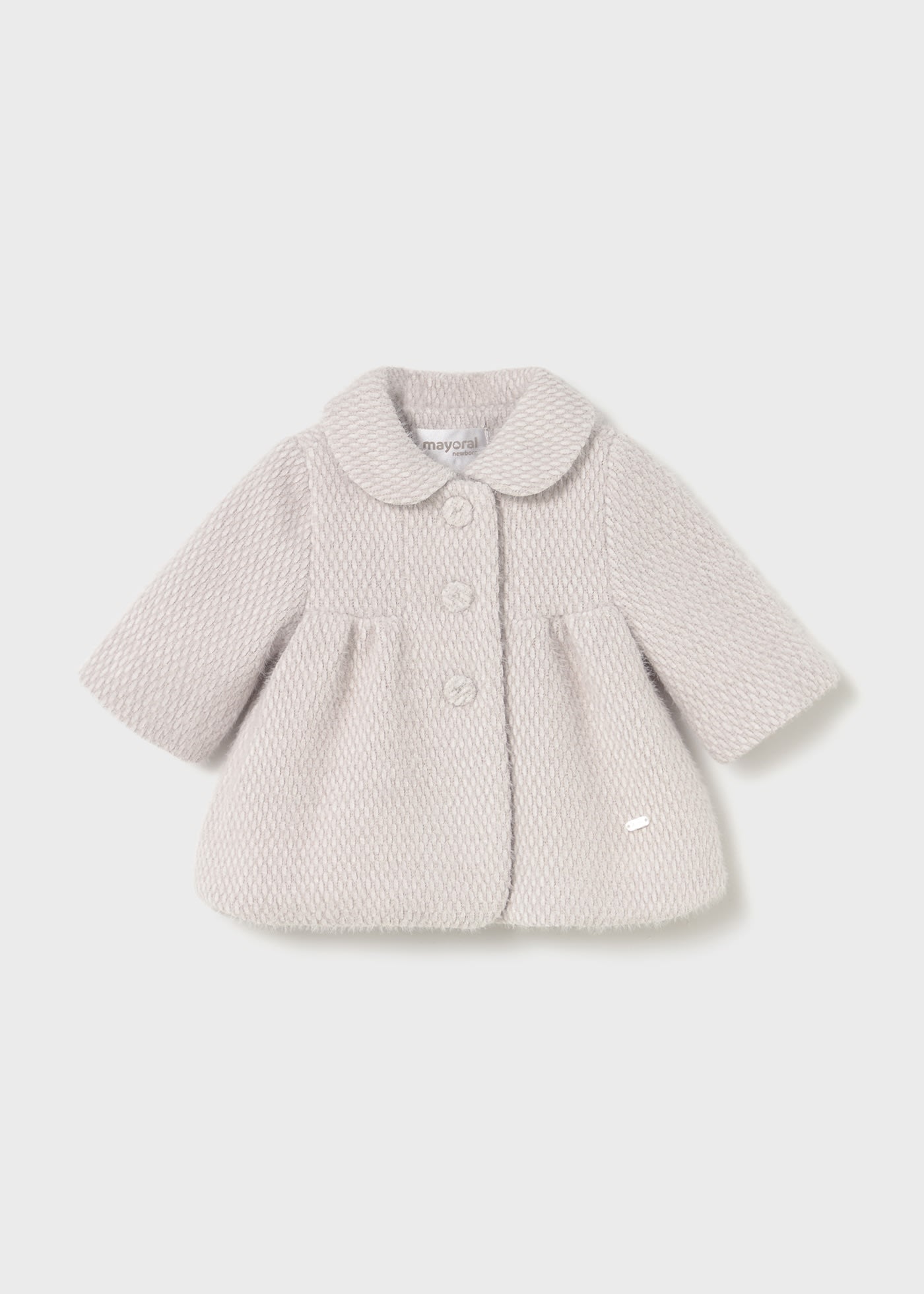 Newborn Girl Terry Cloth Coat