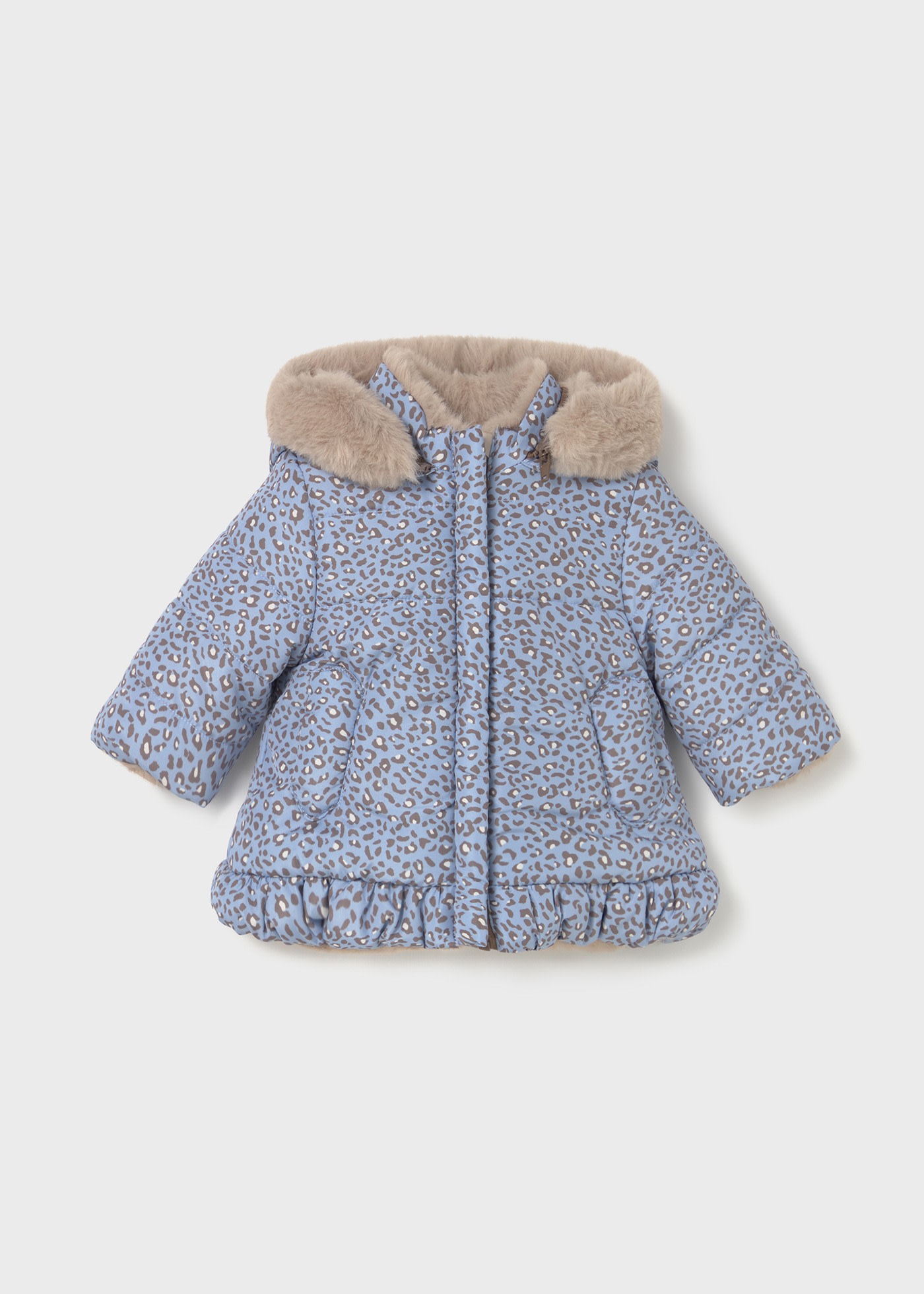 Chaquetón reversible recién nacida