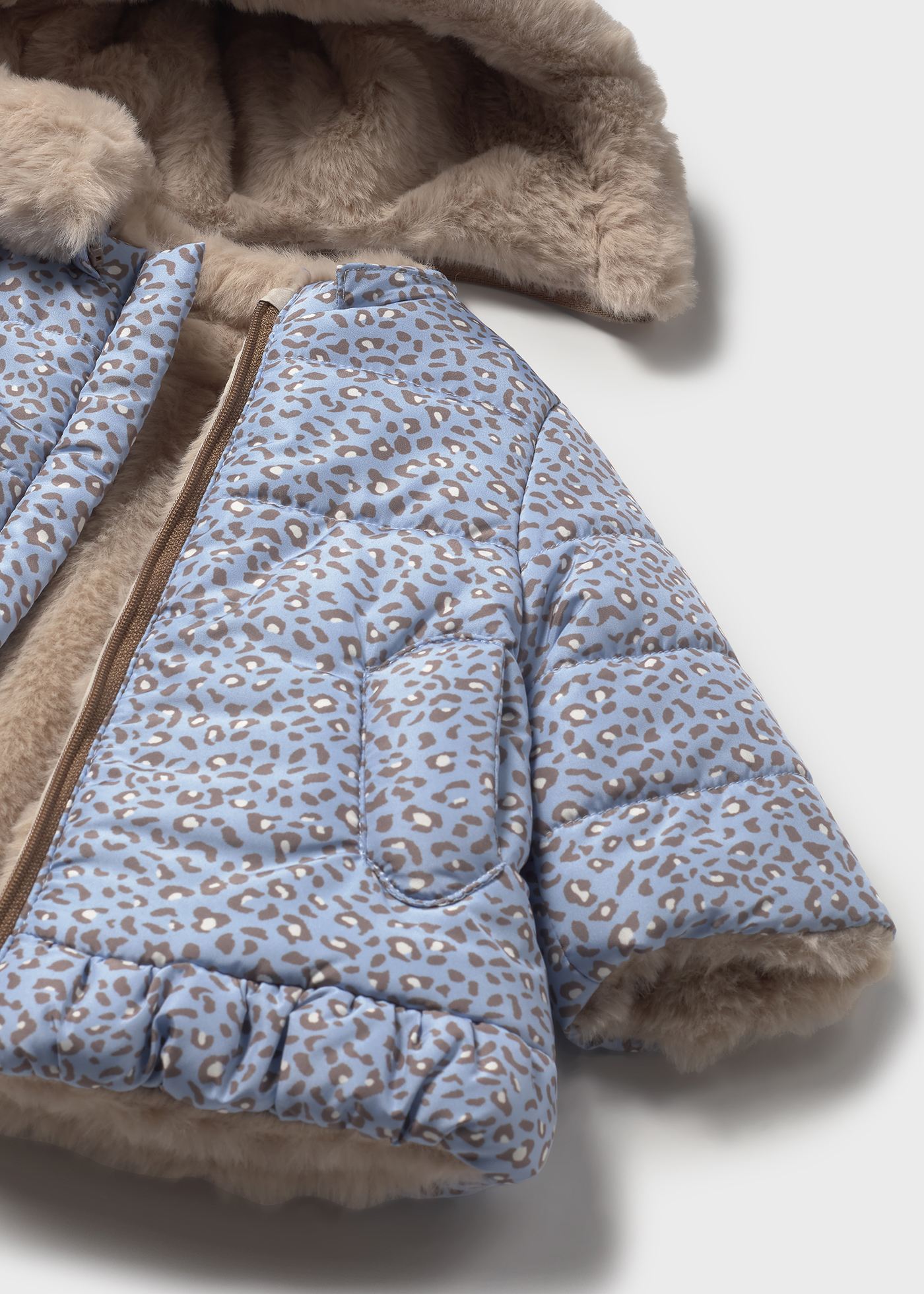 Newborn reversible coat