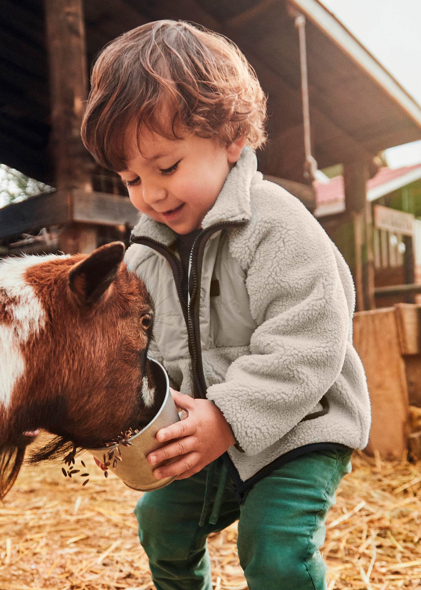 Baby Sherpa Zip Sweatshirt