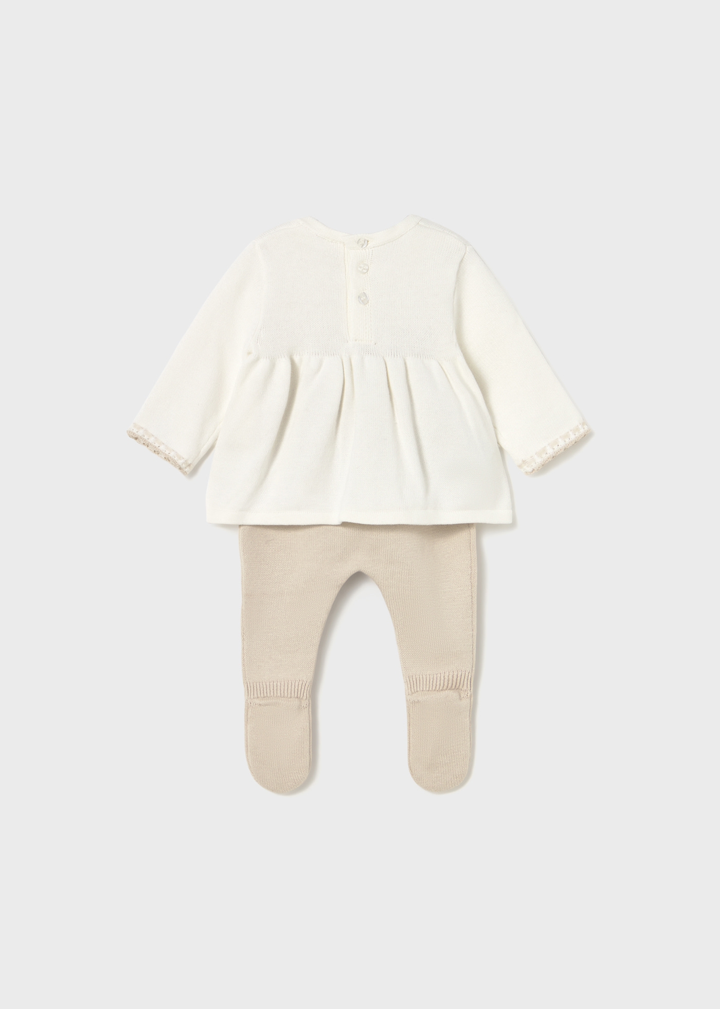 Newborn Girl Pants and Sweater Set