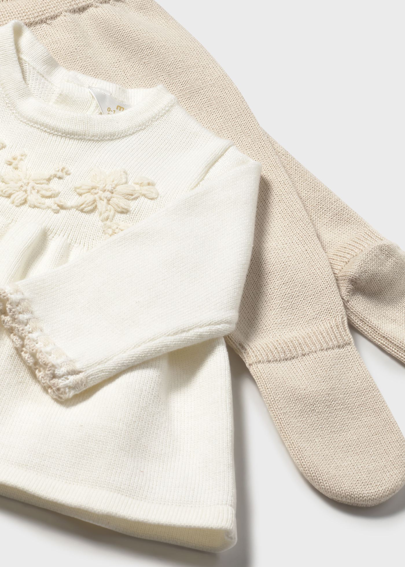 Newborn Girl Pants and Sweater Set