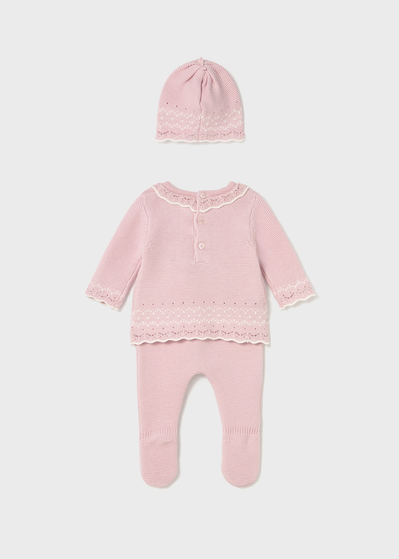 Newborn 3 piece knitted set