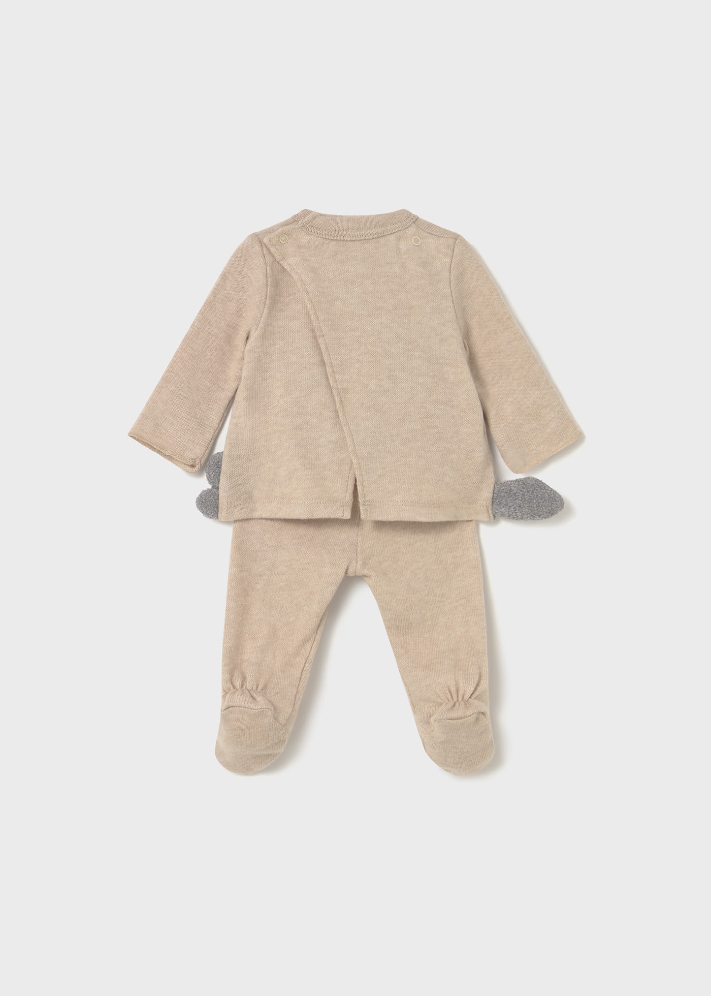 Newborn Girl Pants and Sweatshirt Set