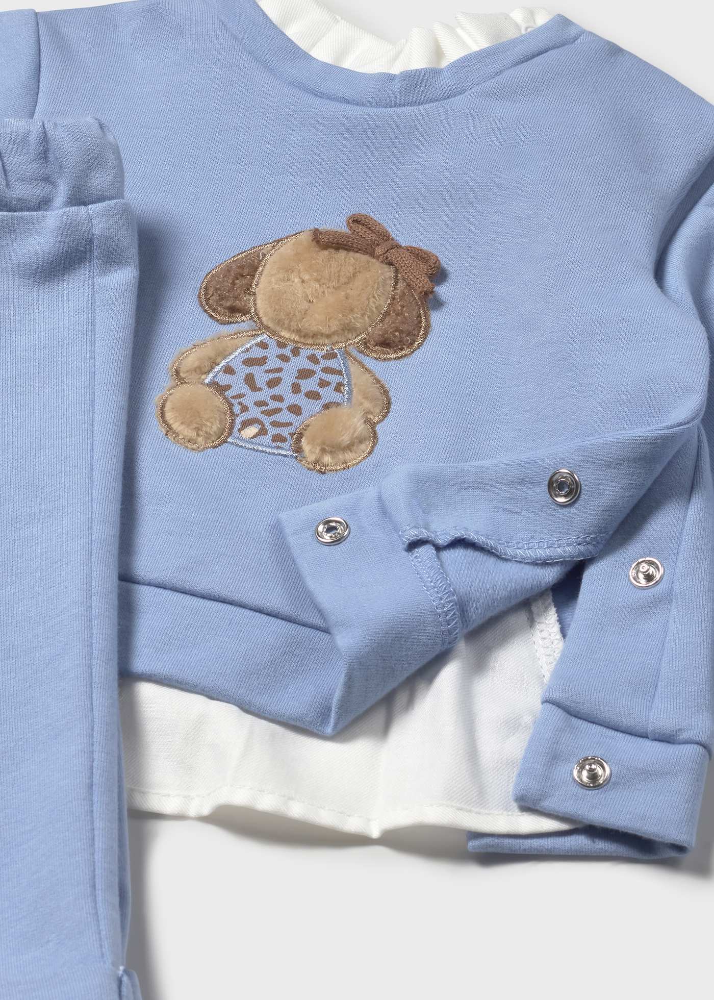 Newborn Girl Pants and Sweatshirt Set