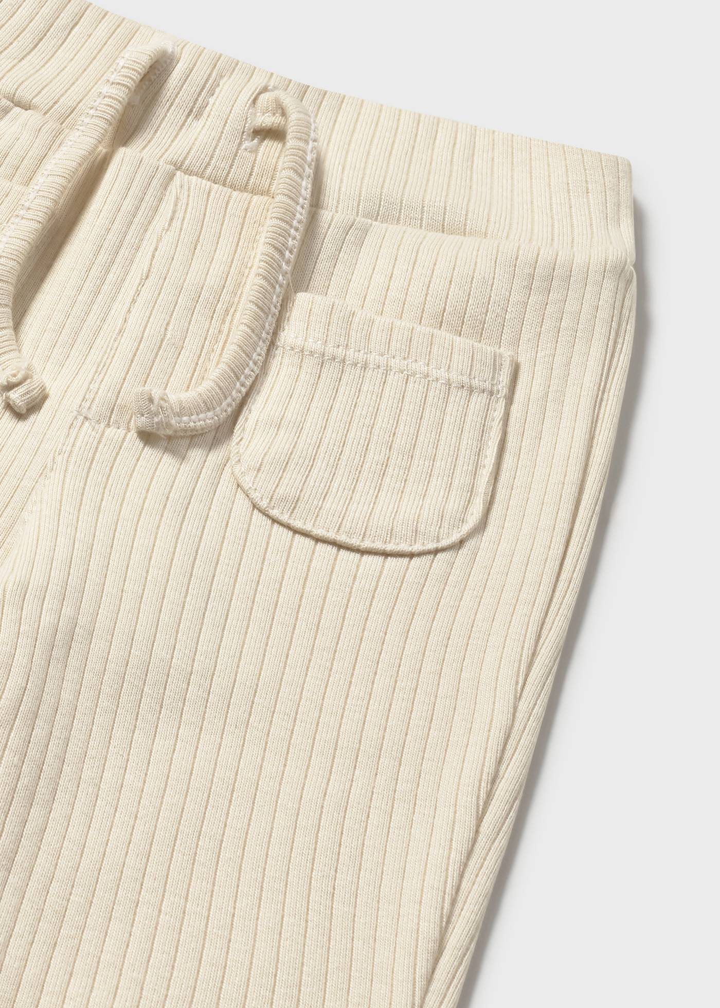 Newborn ribbed trousers