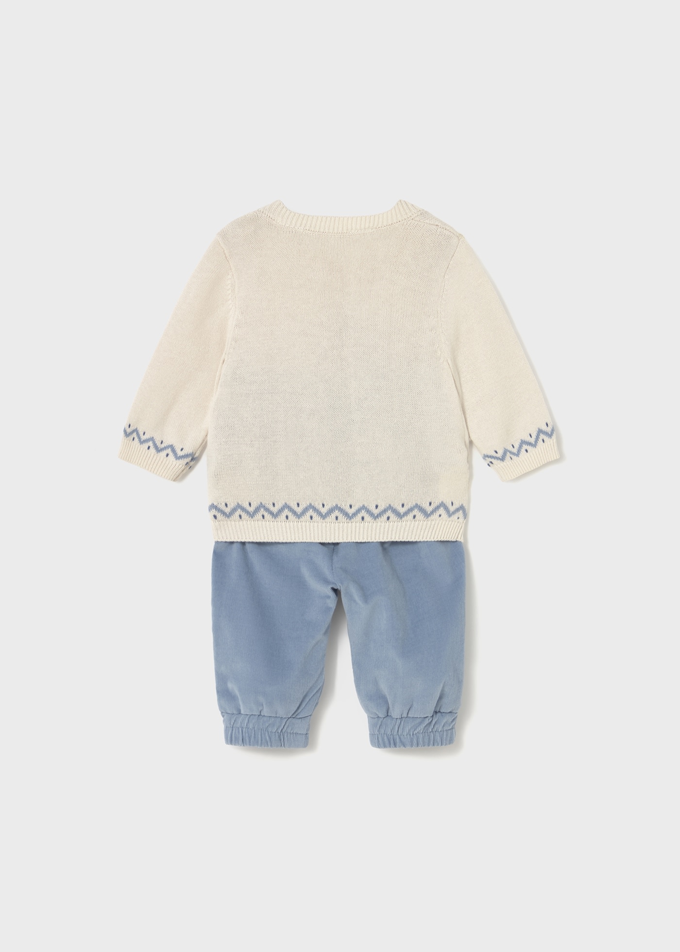 Newborn Boy Pants and Sweater Set