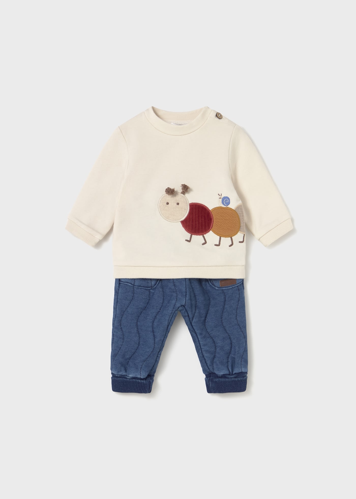 Ensemble pantalon matelassé nouveau-né