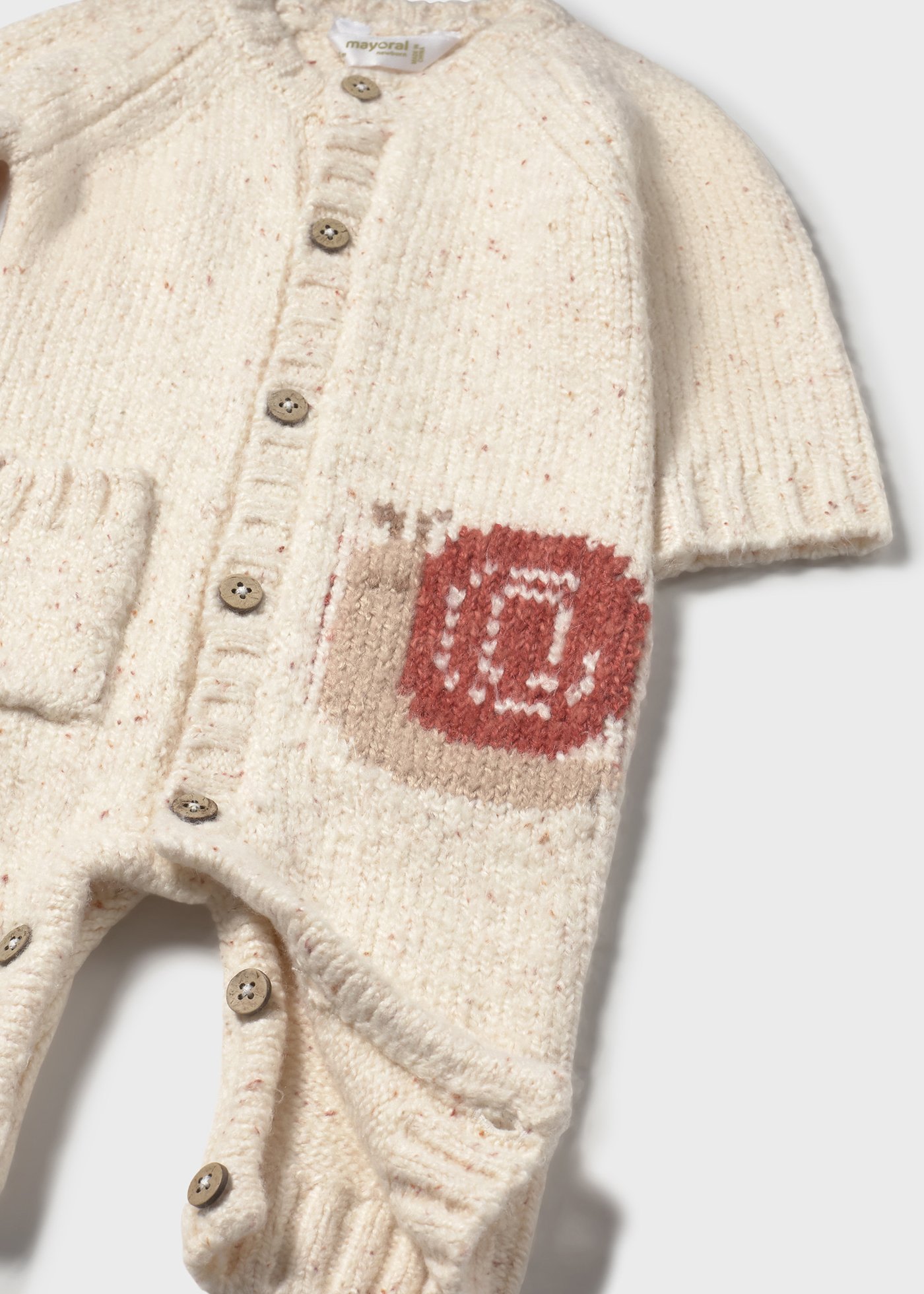 Newborn unisex snail romper