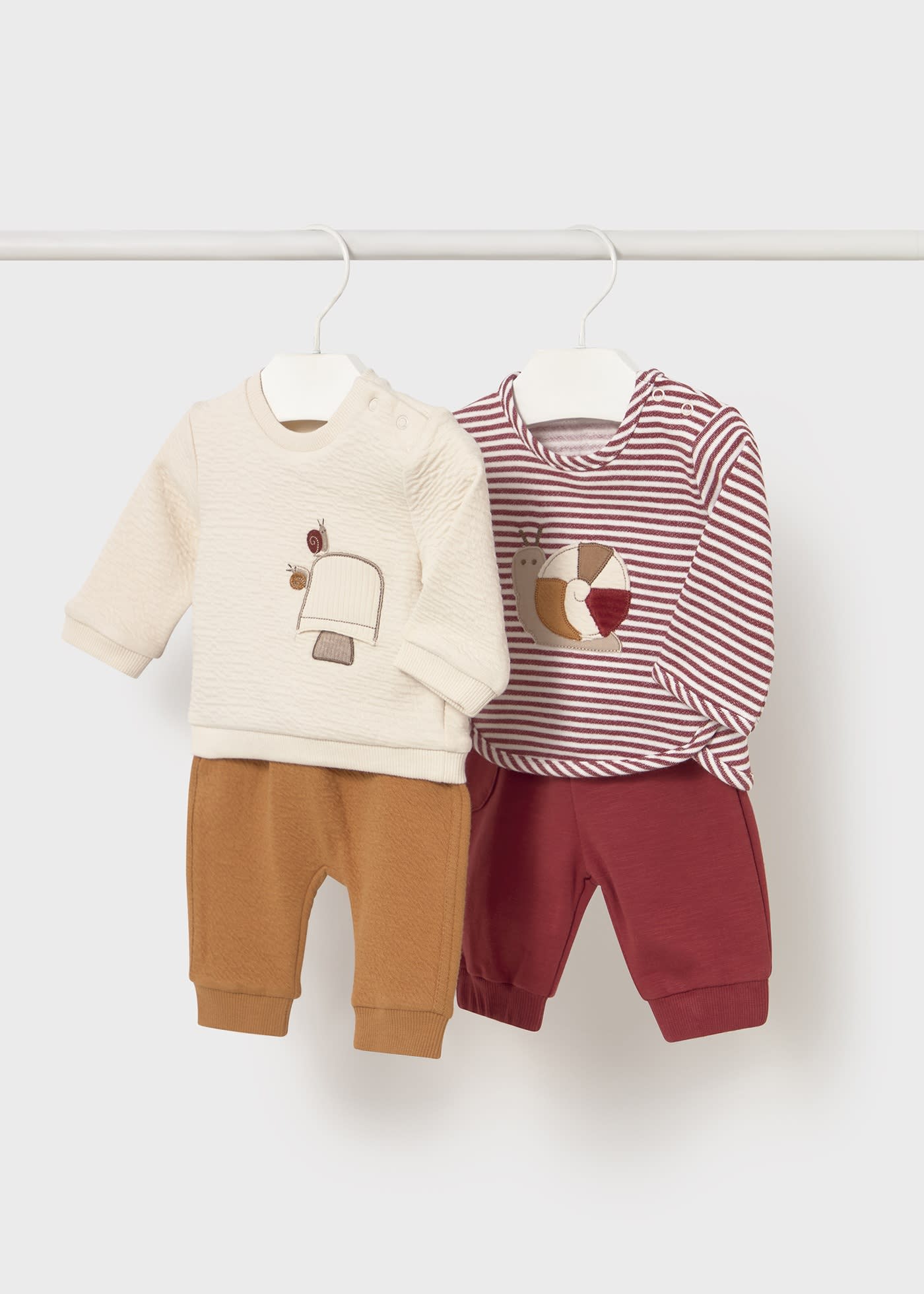 Newborn Boy 4-Piece Animals Set