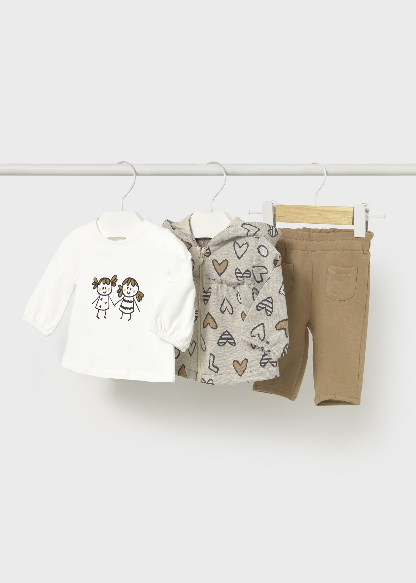 Survêtement avec t-shirt nouveau-né