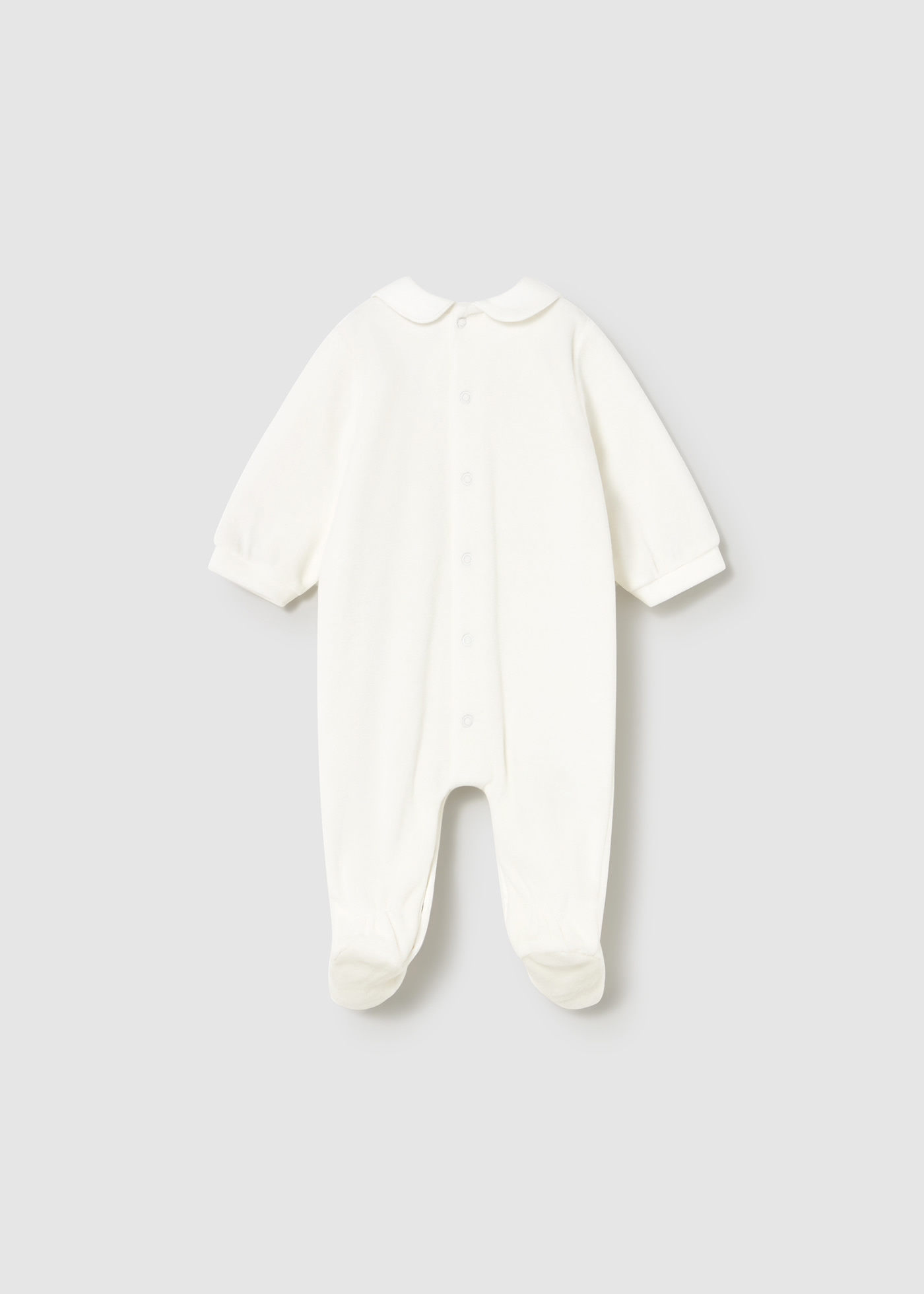 Newborn footed romper