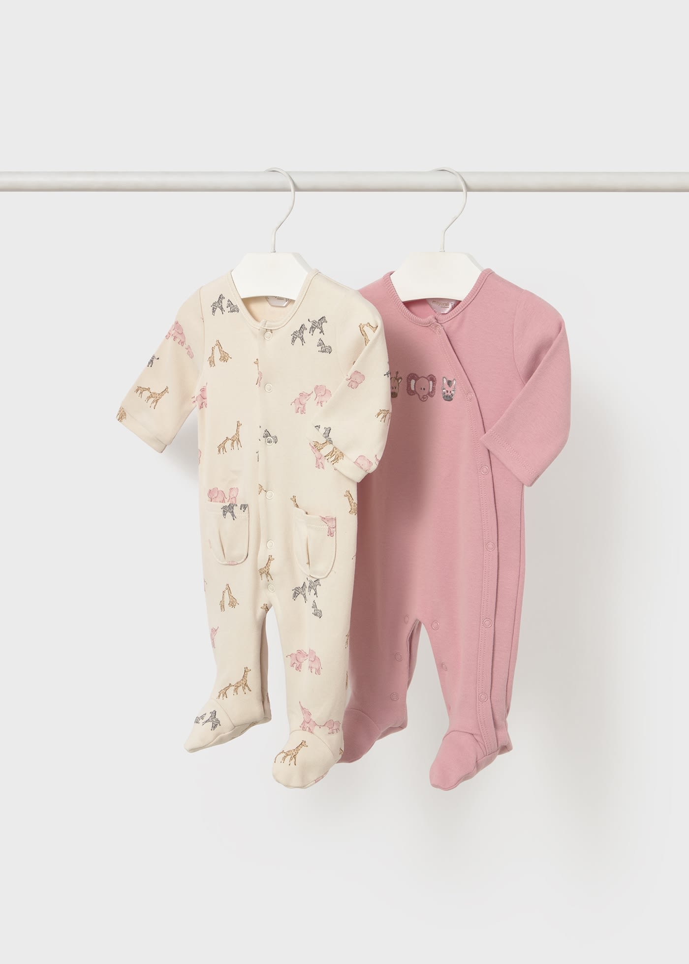 Newborn rompers with feet