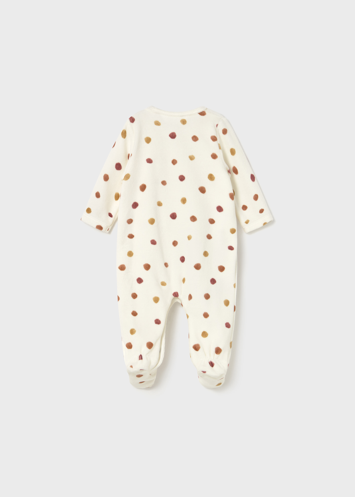 Newborn set of 2 rompers with feet