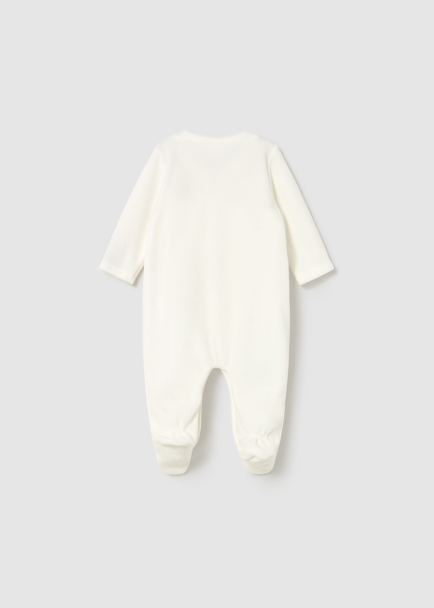 Newborn set of 2 rompers with feet