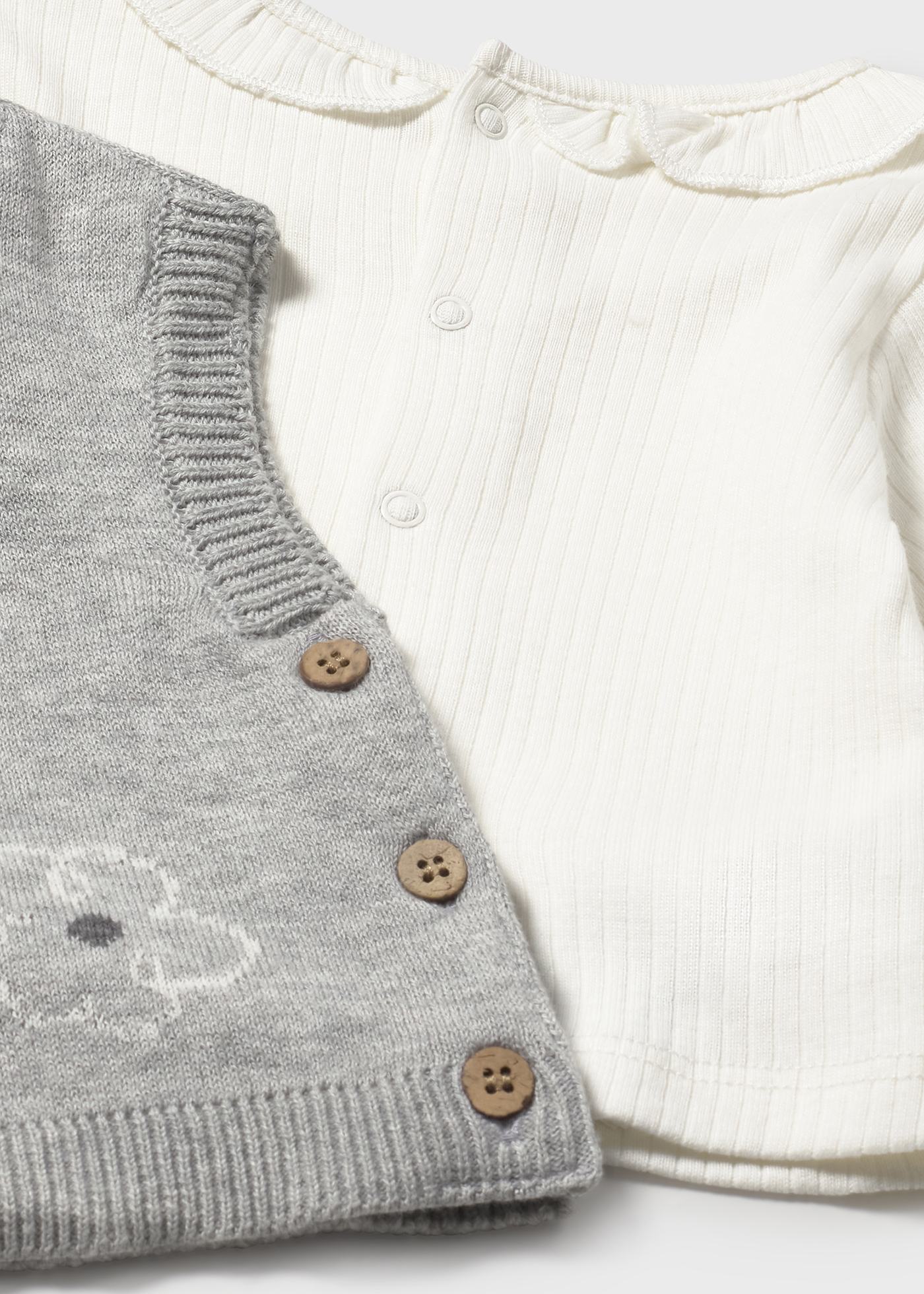 Newborn 3 piece vest set