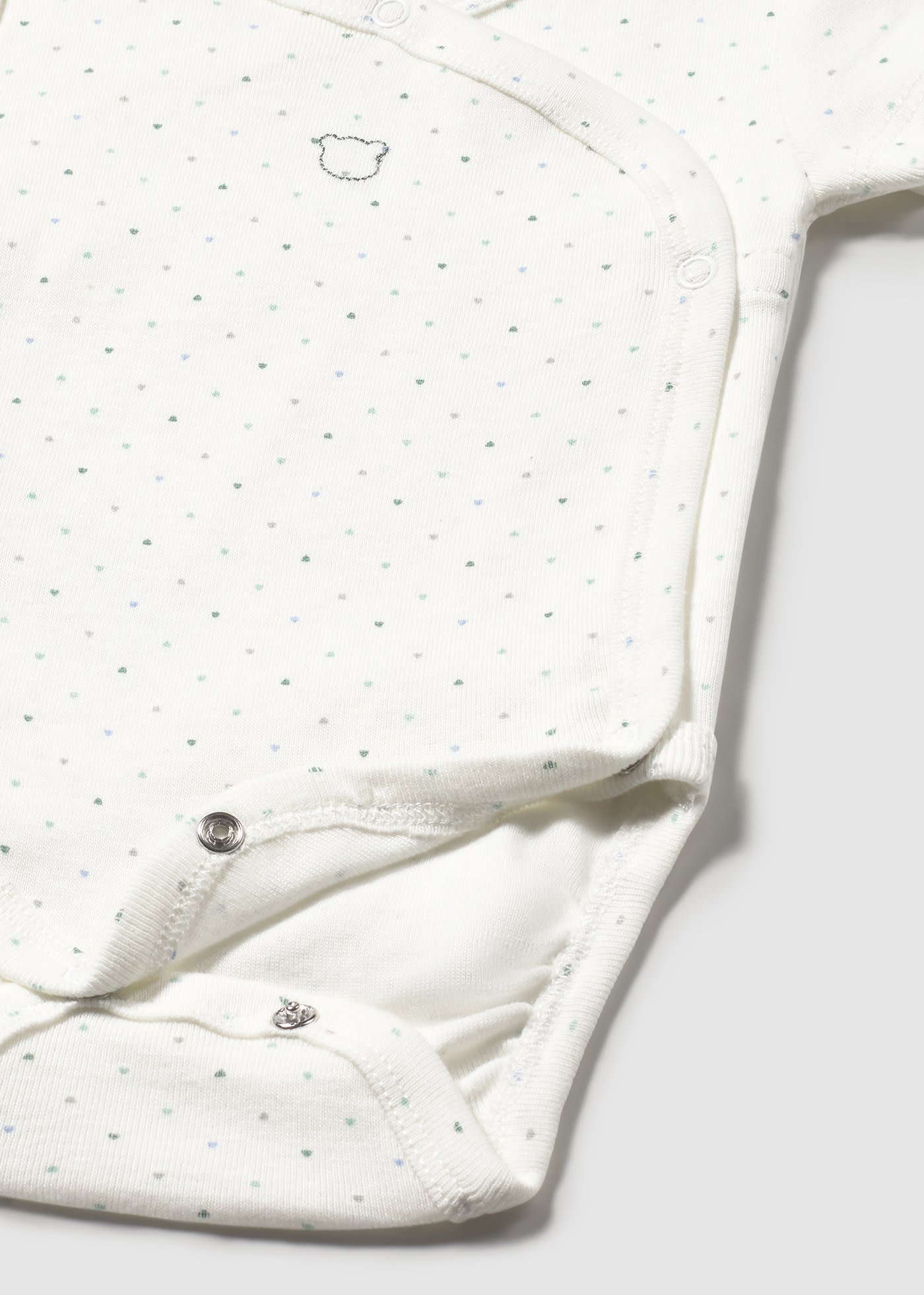 Newborn unisex short sleeved bodysuit