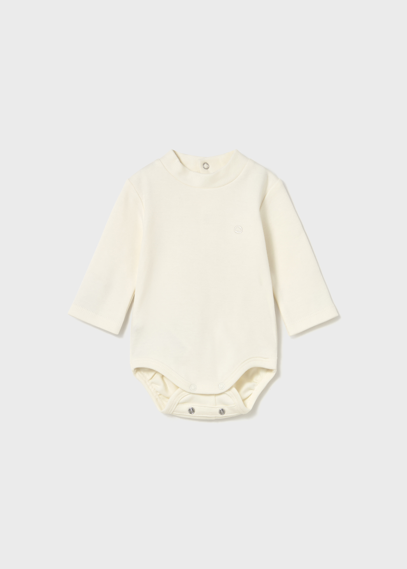 Newborn semi-snug collar bodysuit
