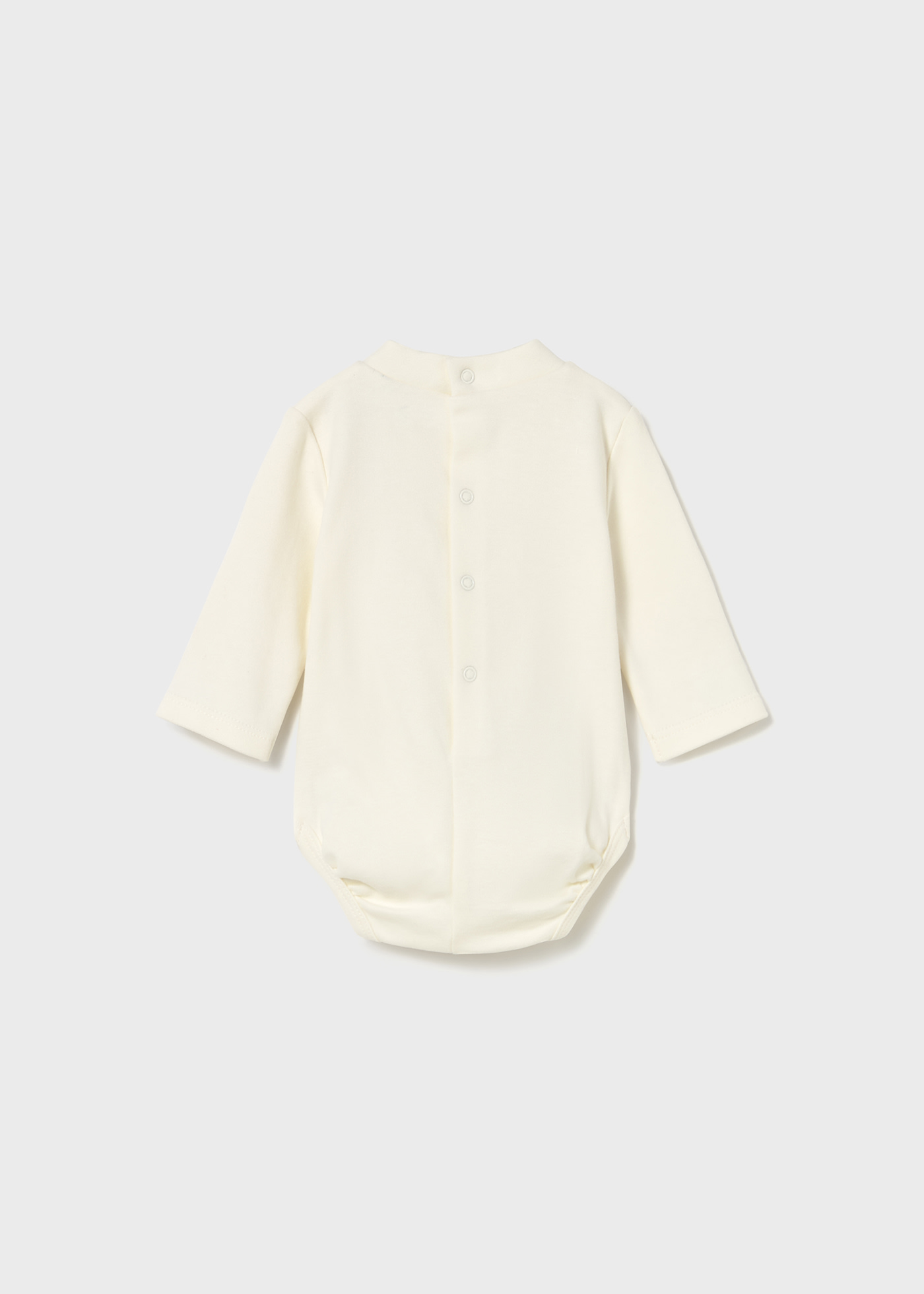 Newborn semi-snug collar bodysuit