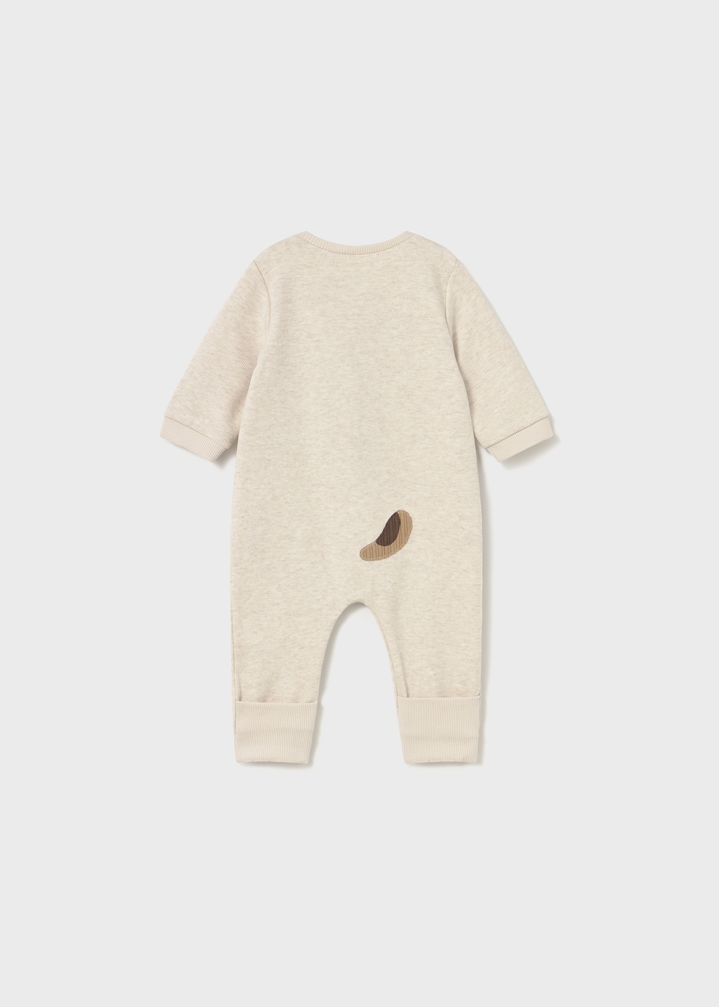 Newborn Boy Embroidered Applique One Piece