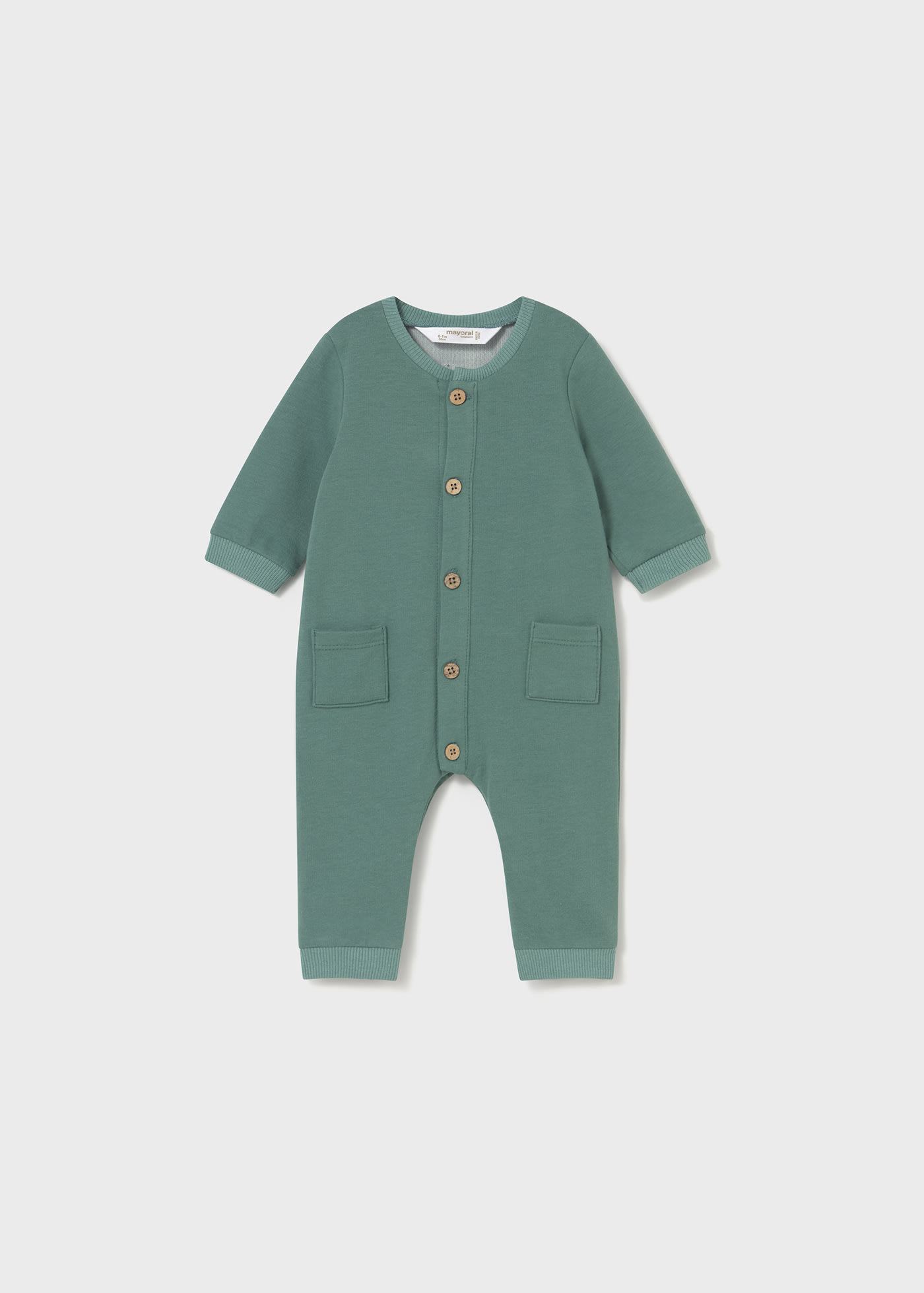 Newborn embroidered appliqué romper