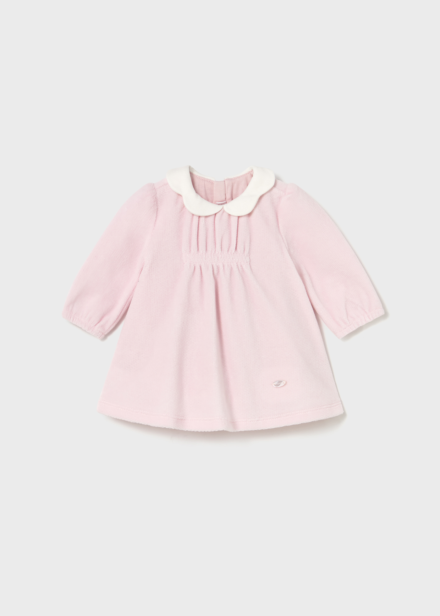 Vestido tundosado recién nacida