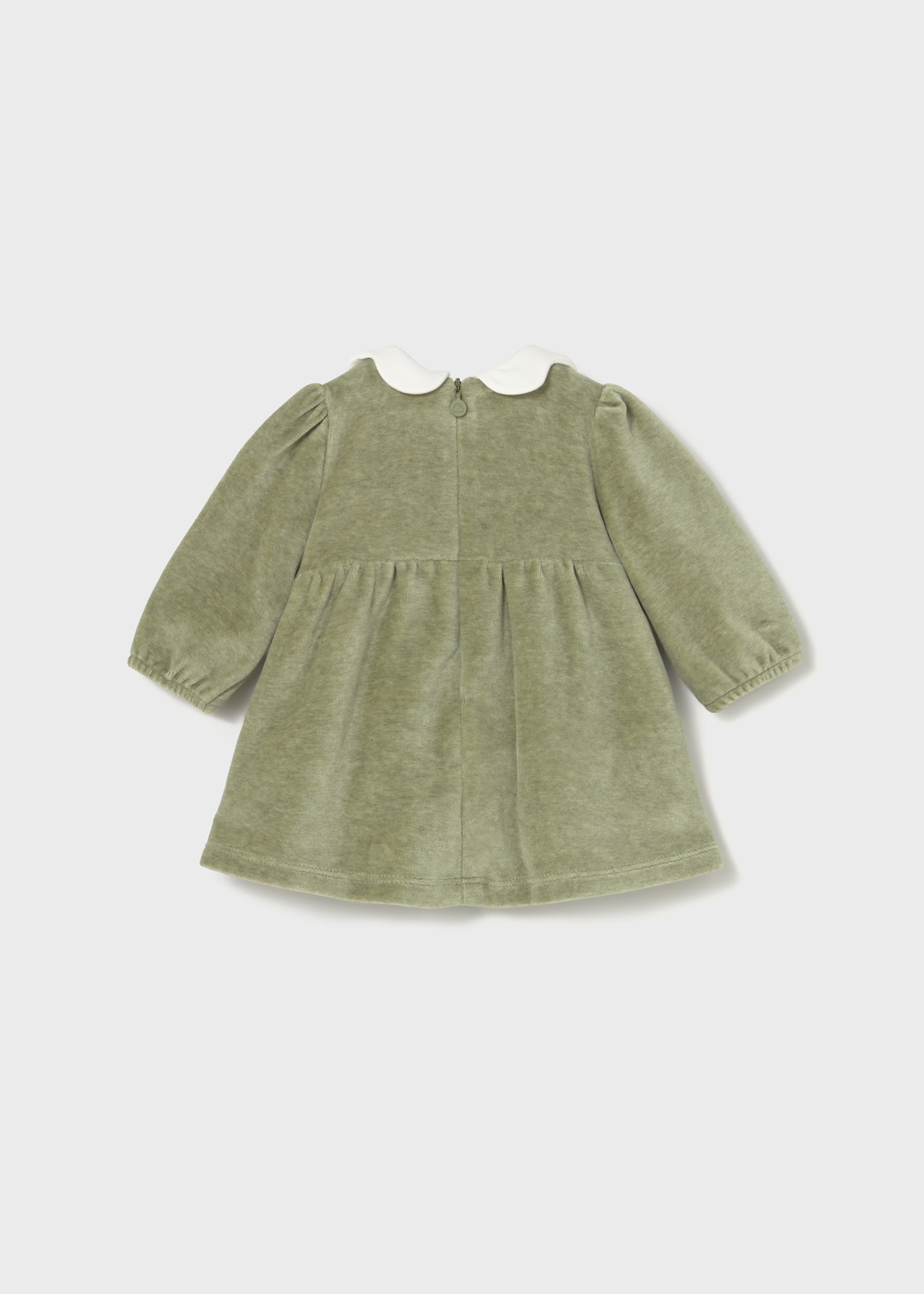Kleid samtig Neugeborene