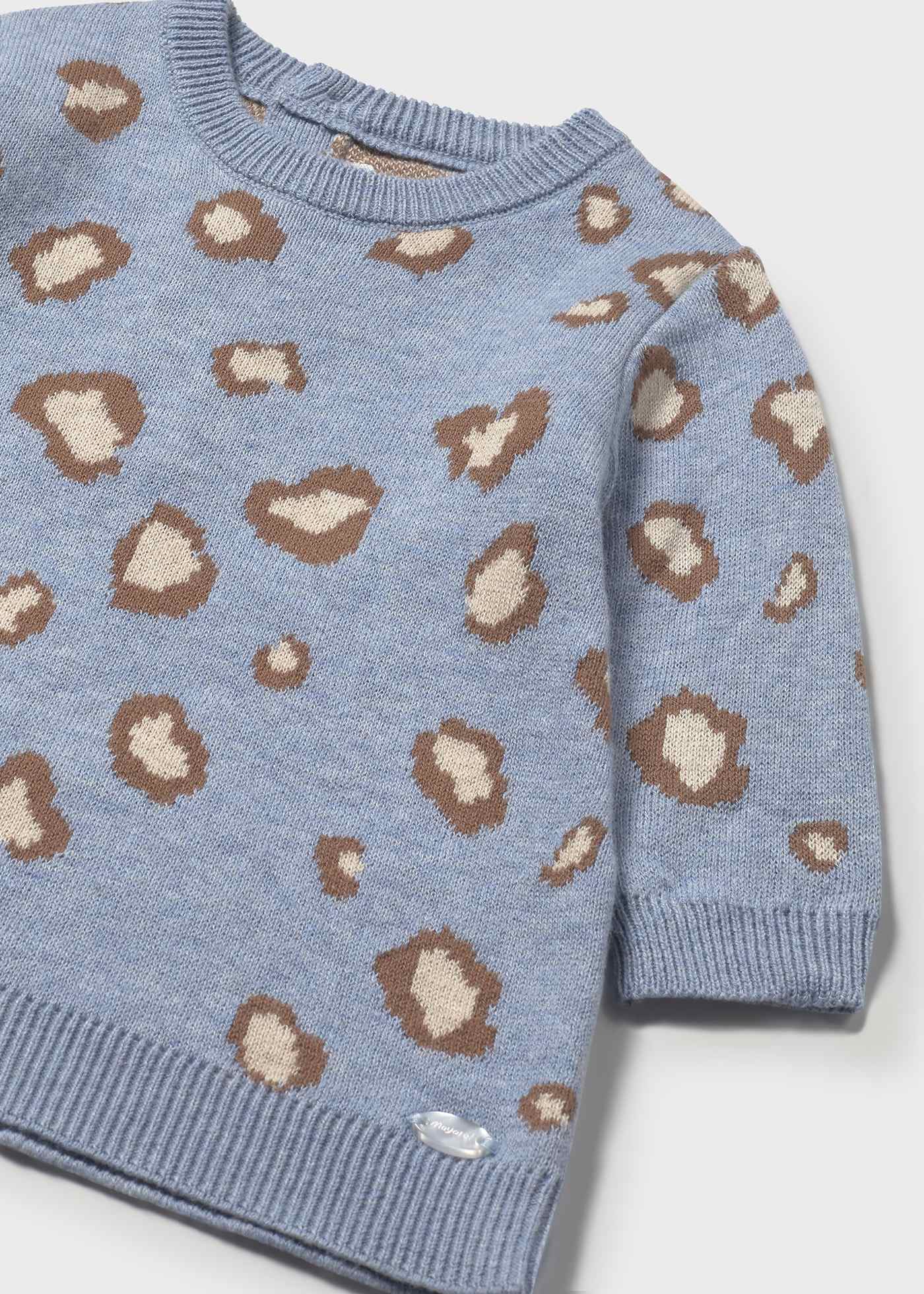 Newborn knitted dress