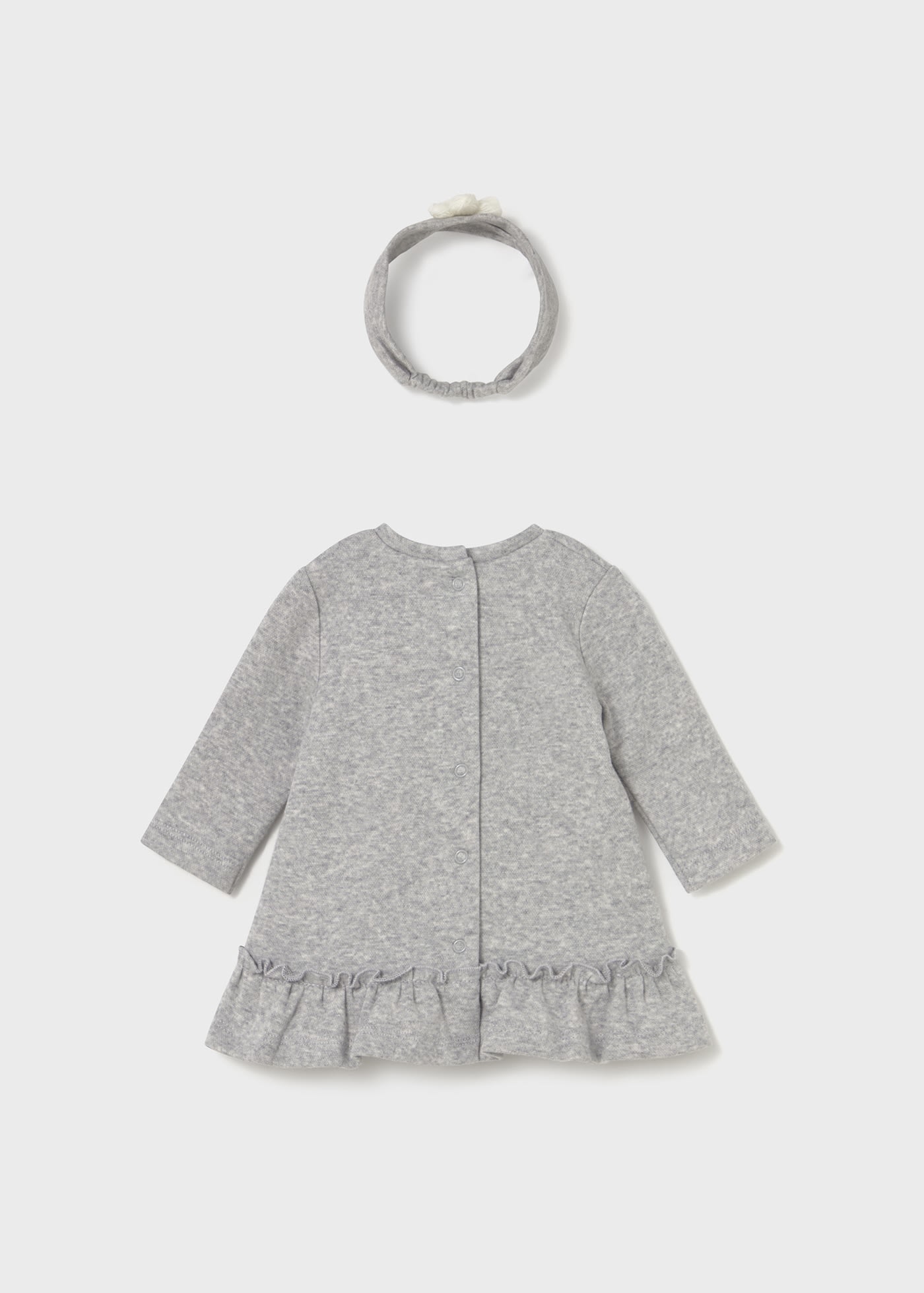 Kleid mit Haarband Neugeborene