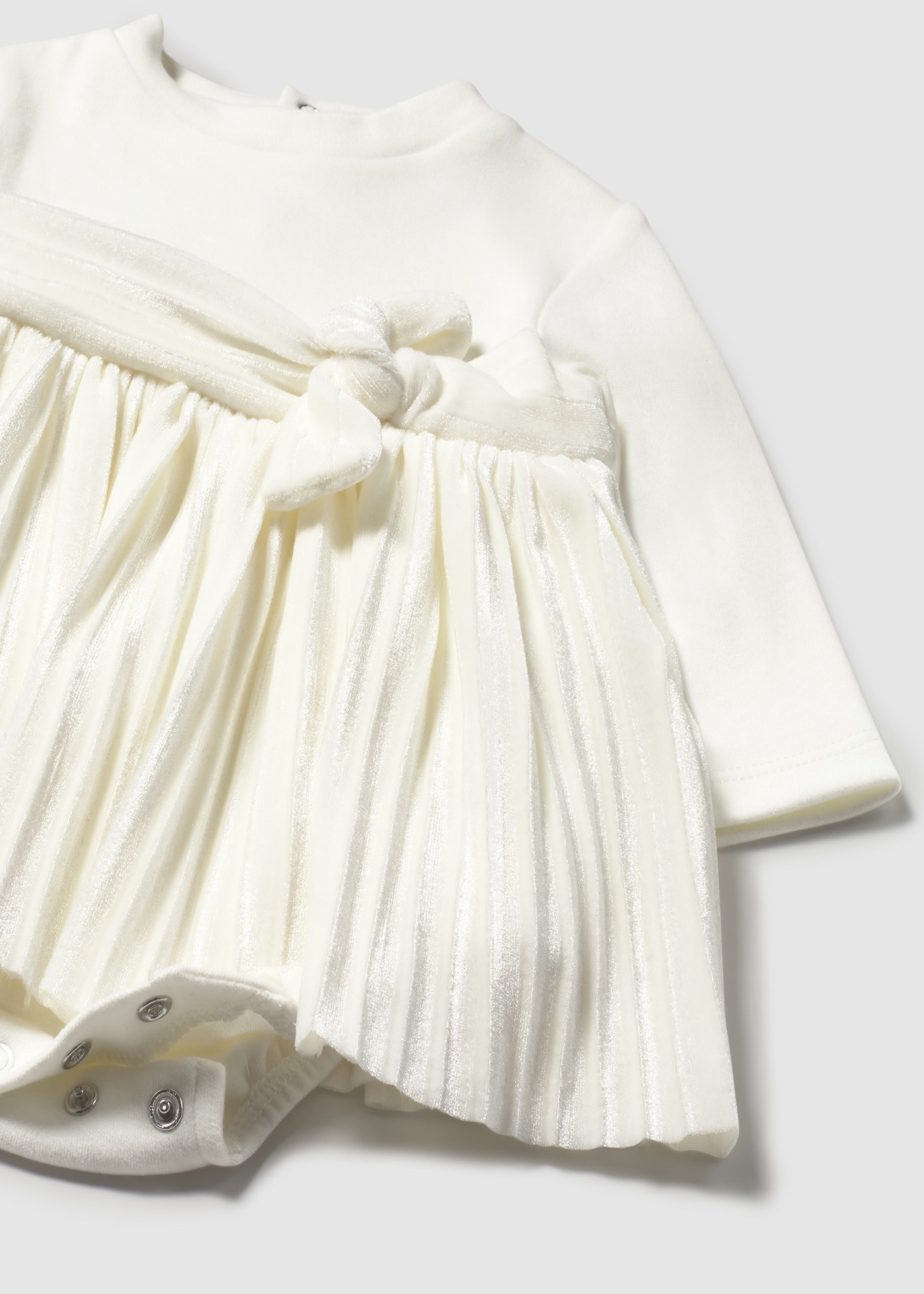 Newborn combined towelling romper