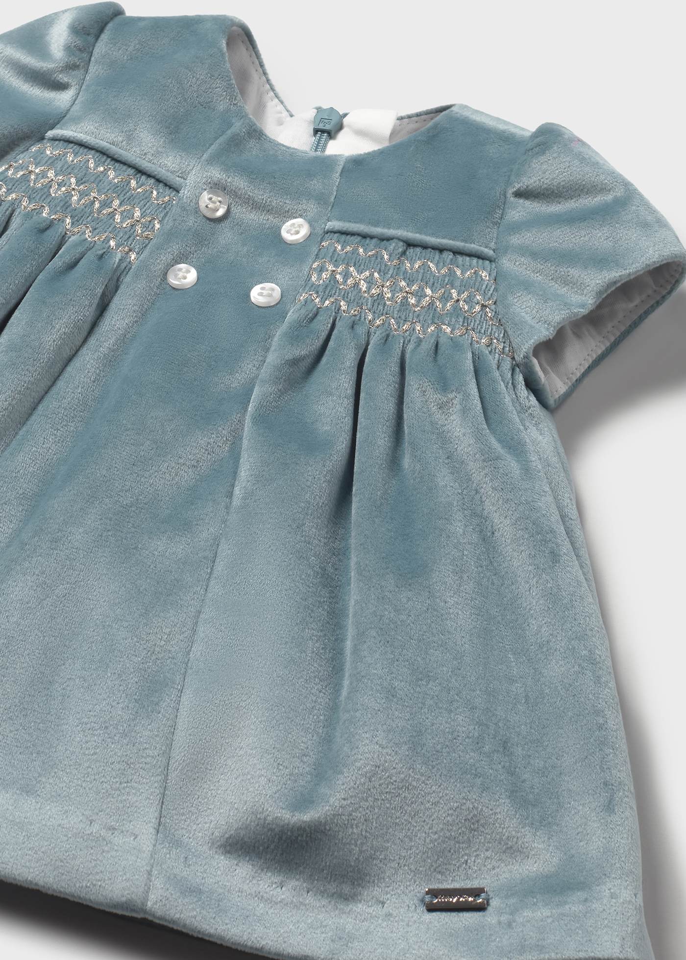 Newborn velvet dress