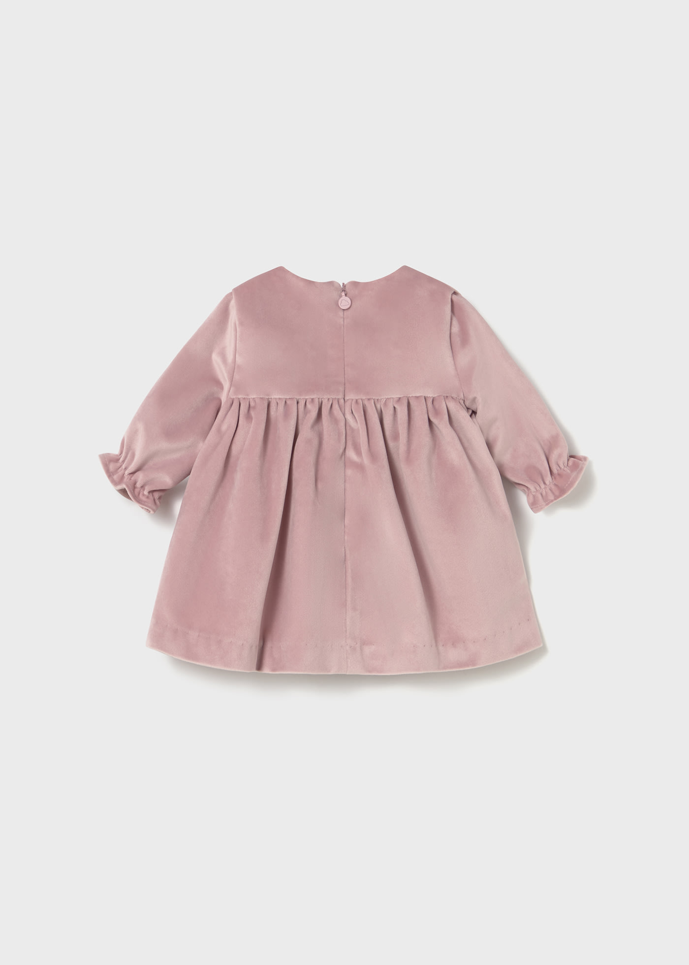 Vestido terciopelo recién nacida